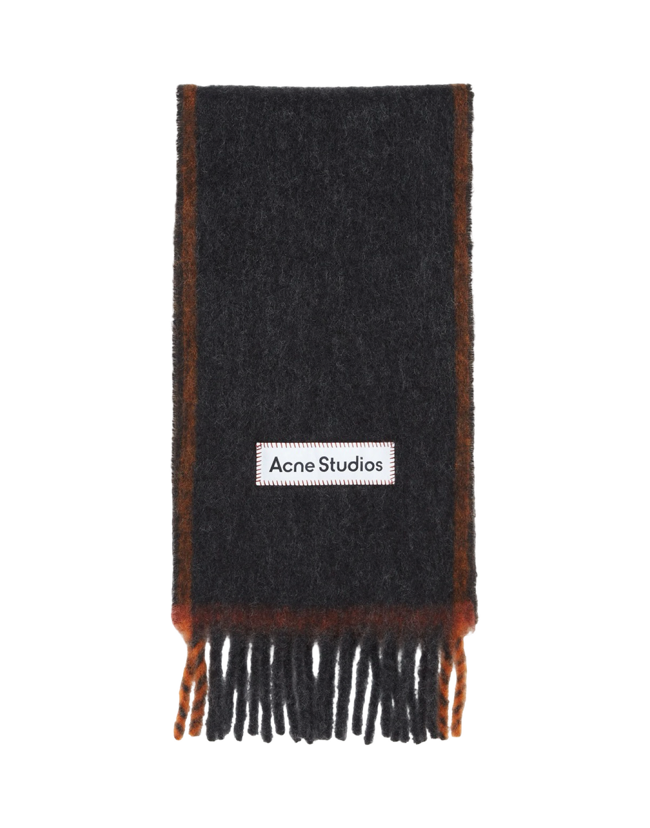 ACNE STUDIOS SCIARPA VALLY SOLID NERA