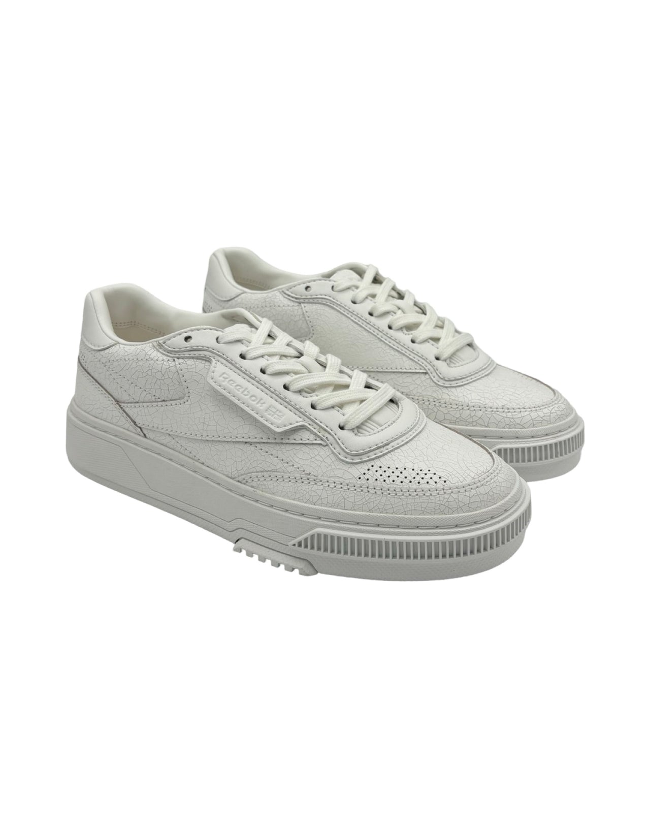 REEBOK CLUB C LTD CRACKED WHITE DONNA