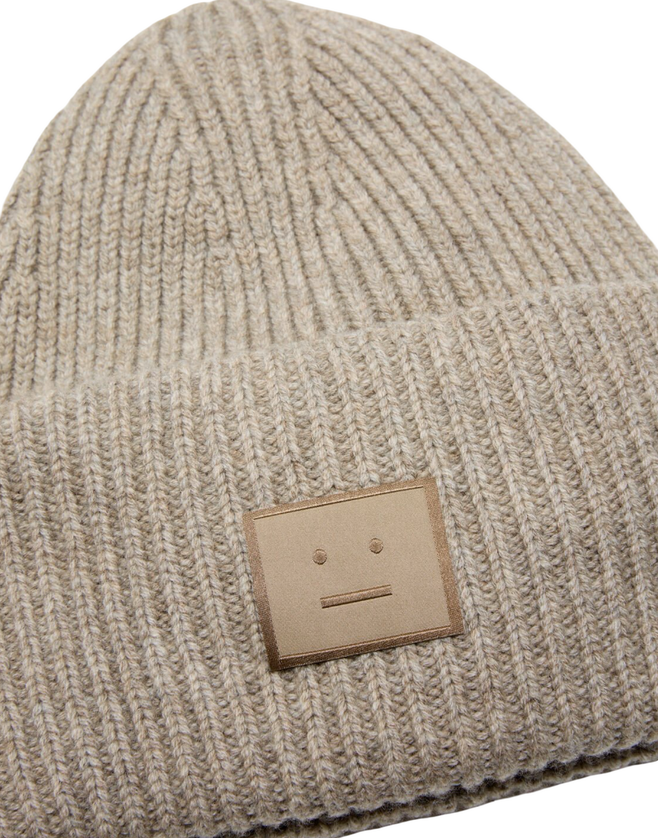 ACNE STUDIOS PANSY FACE YAK BEIGE