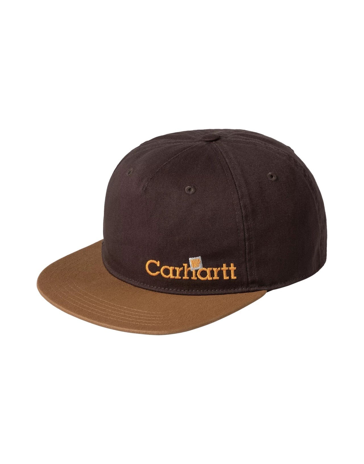 CARHARTT WIP CAPPELLO LABEL SCRIPT COACH FRONTINO MARRONE