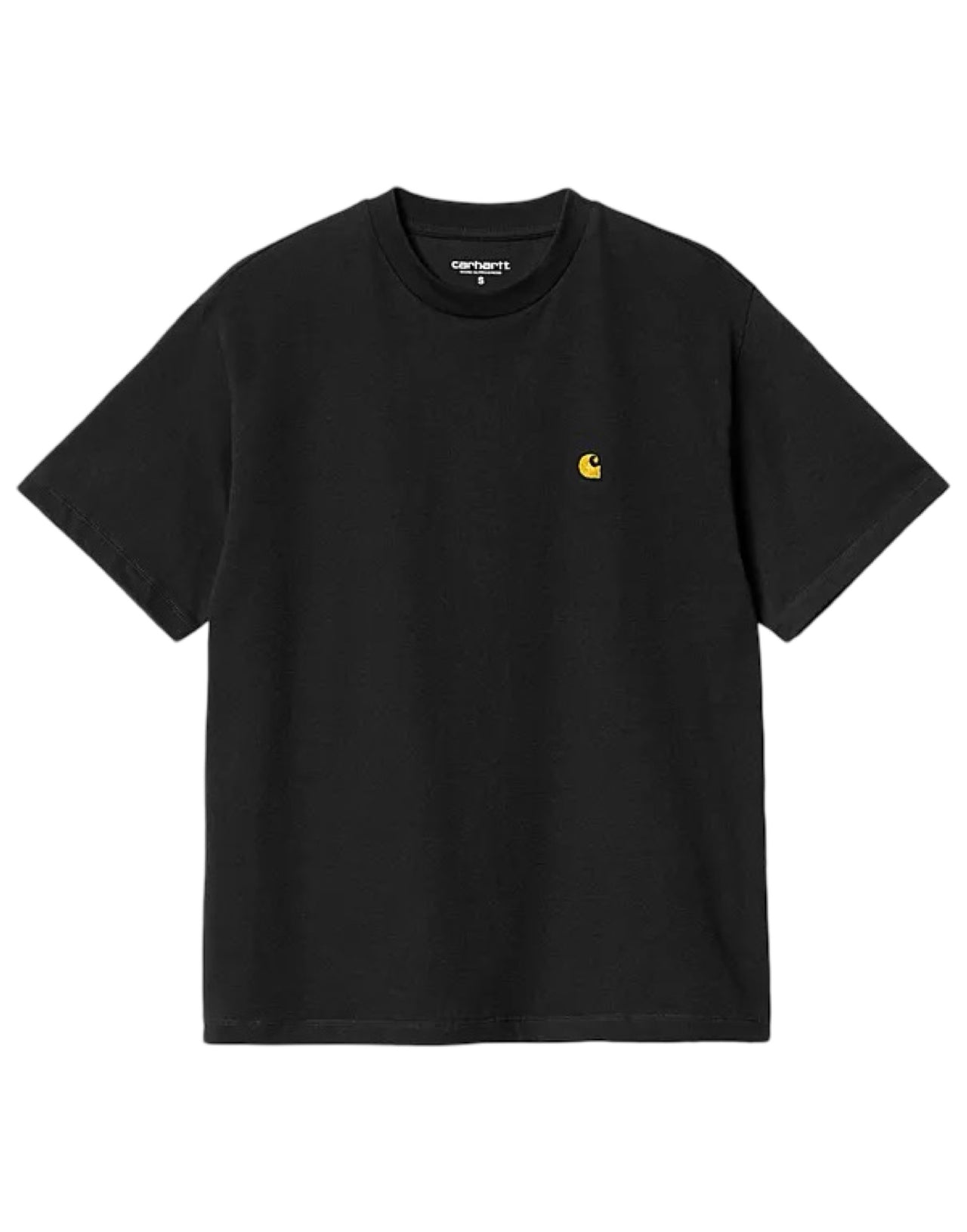 CARHARTT WIP T-SHIRT CHASE JERSEY NERA