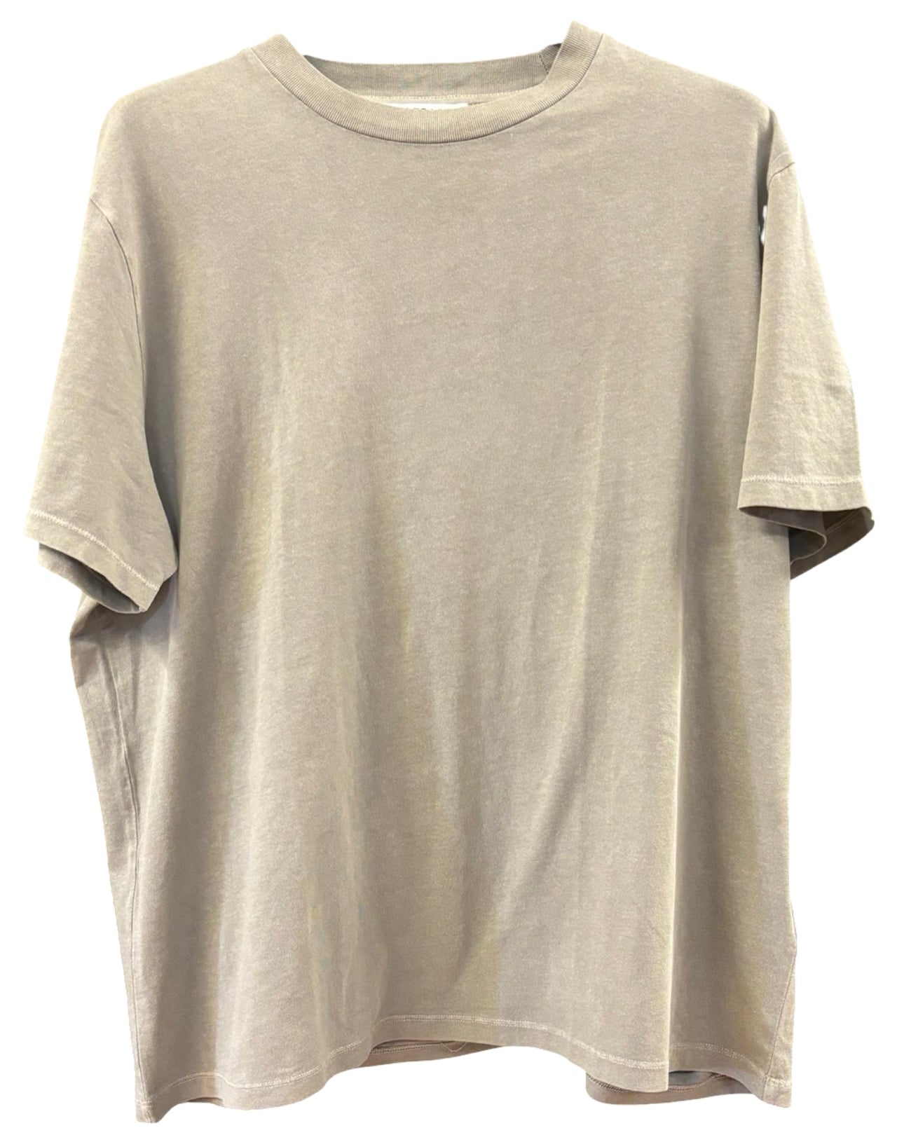 OUR LEGACY T-SHIRT MM BOX JERSEY BEIGE