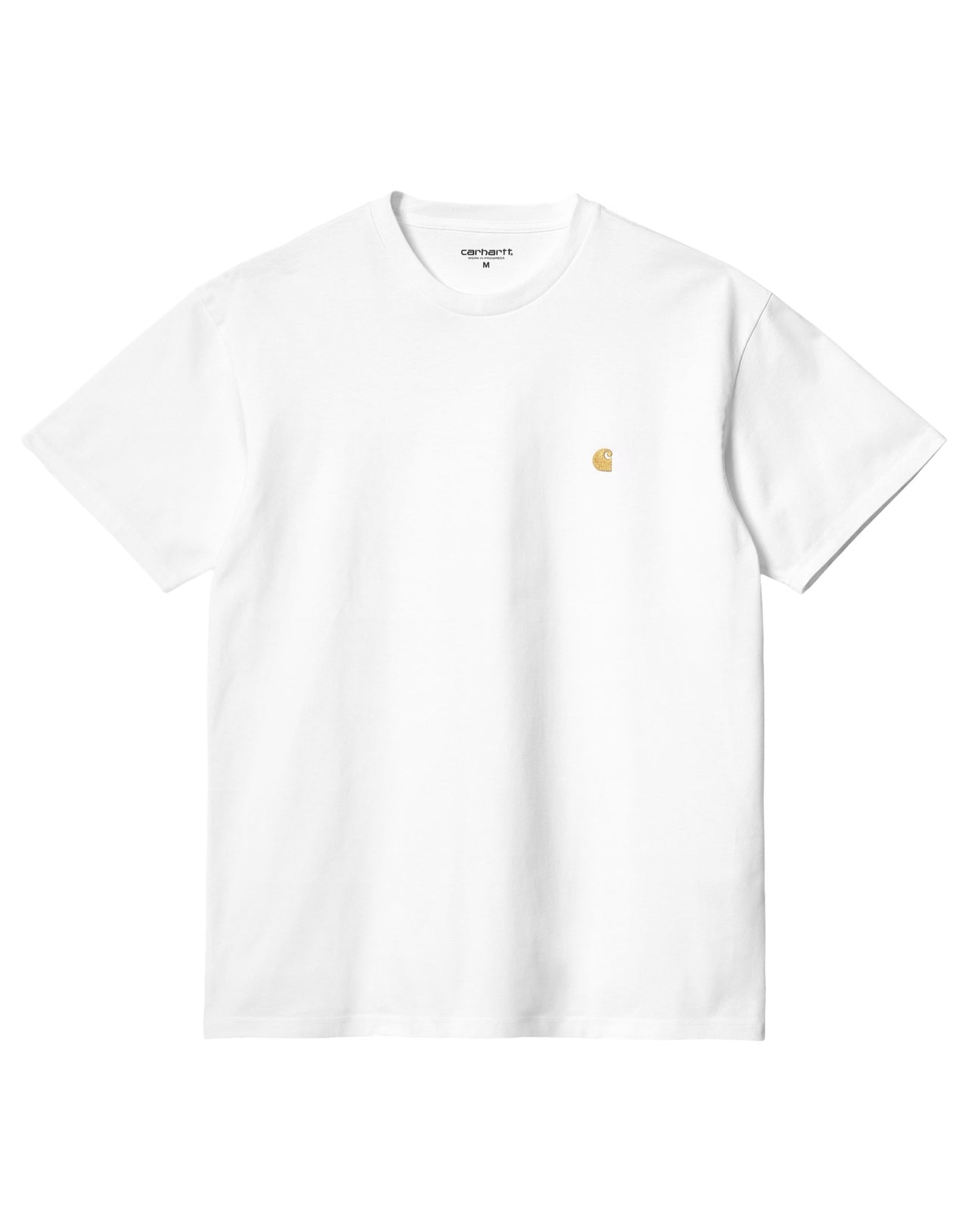 CARHARTT WIP T-SHIRT MM CHASE JERSEY BIANCA