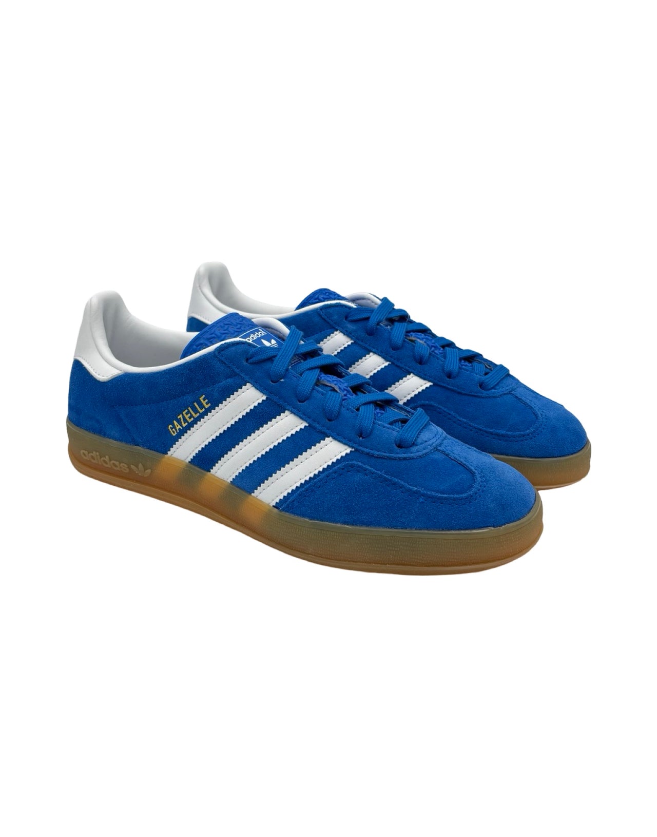 ADIDAS ORIGINALS GAZELLE INDOOR BLUBIR/FTWWHT/GUM2 UOMO