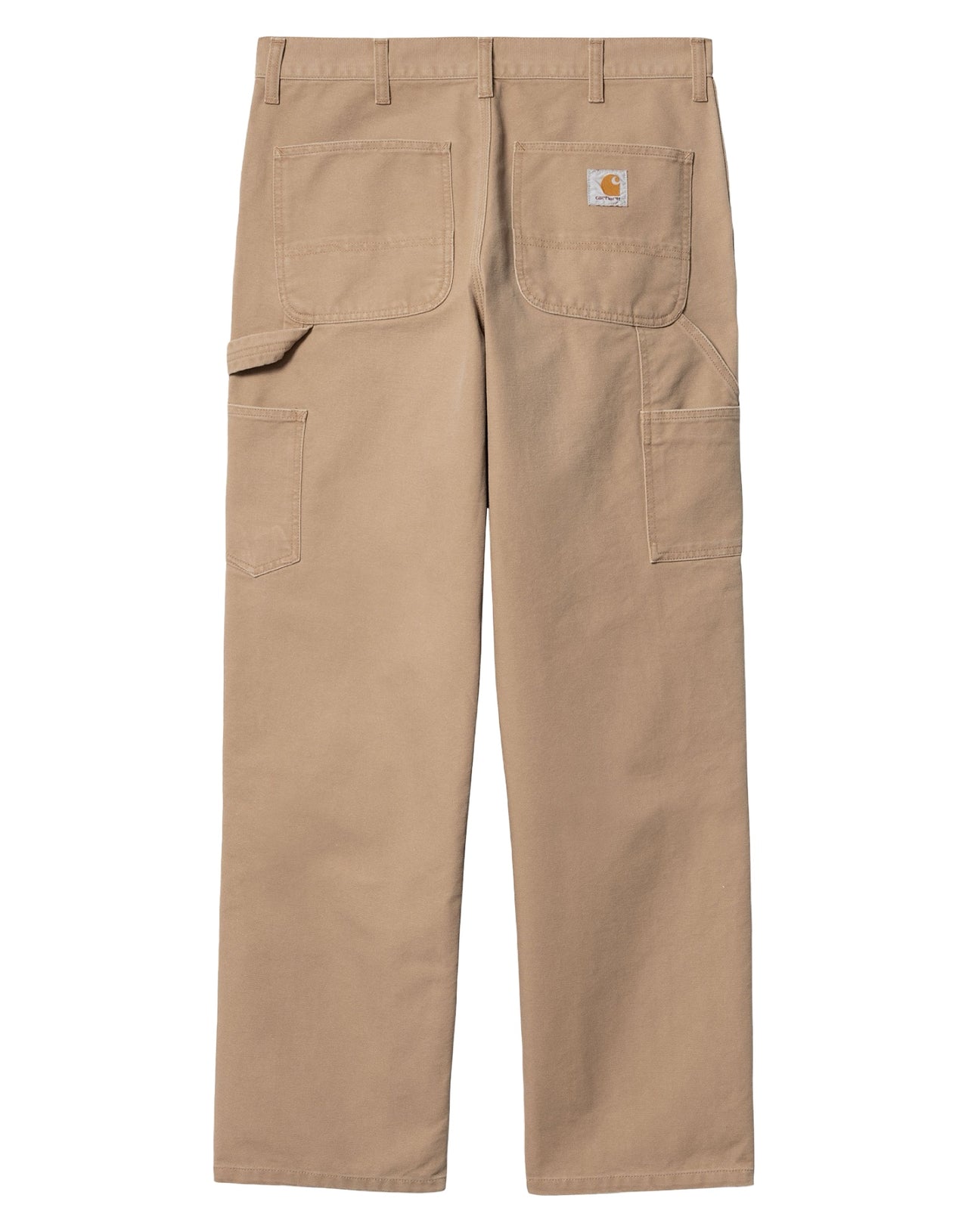 CARHARTT WIP PANTALONI SINGLE KNEE LOOSE FIT CANVAS BEIGE