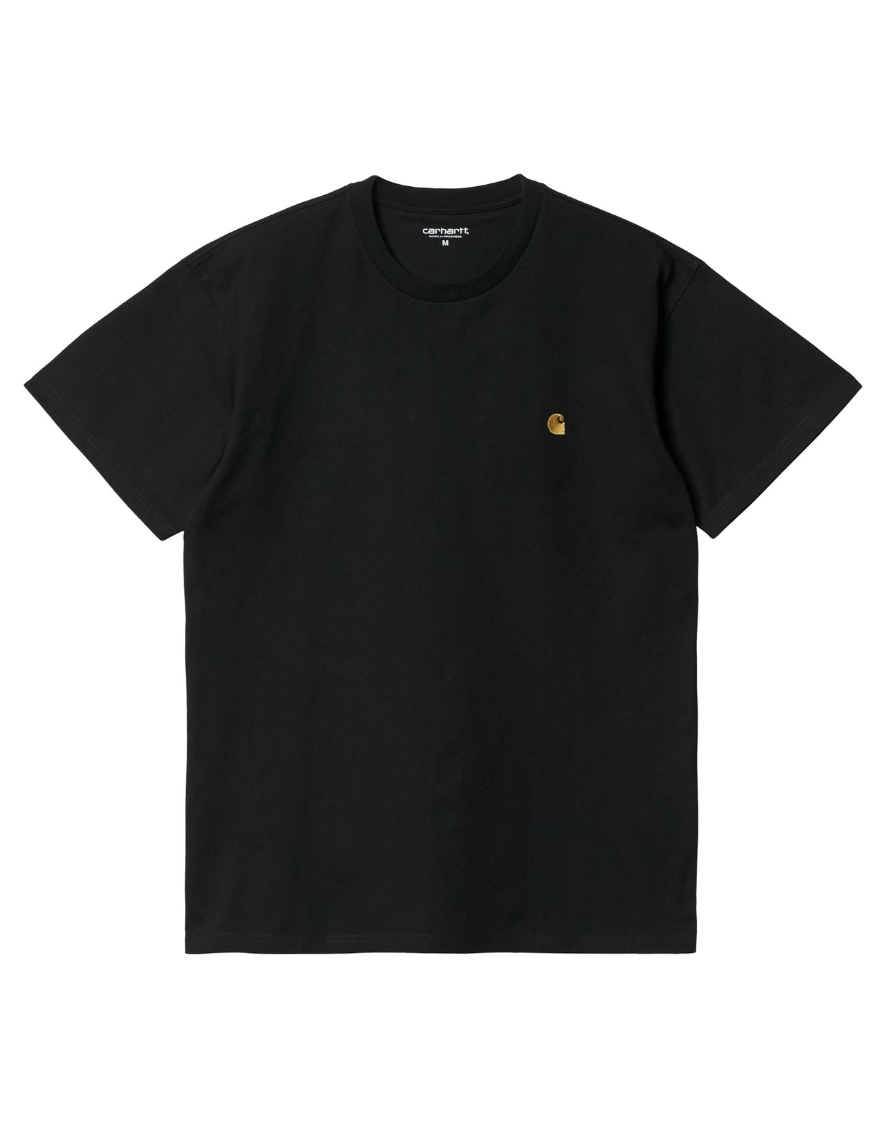 CARHARTT WIP T-SHIRT MM CHASE JERSEY NERA