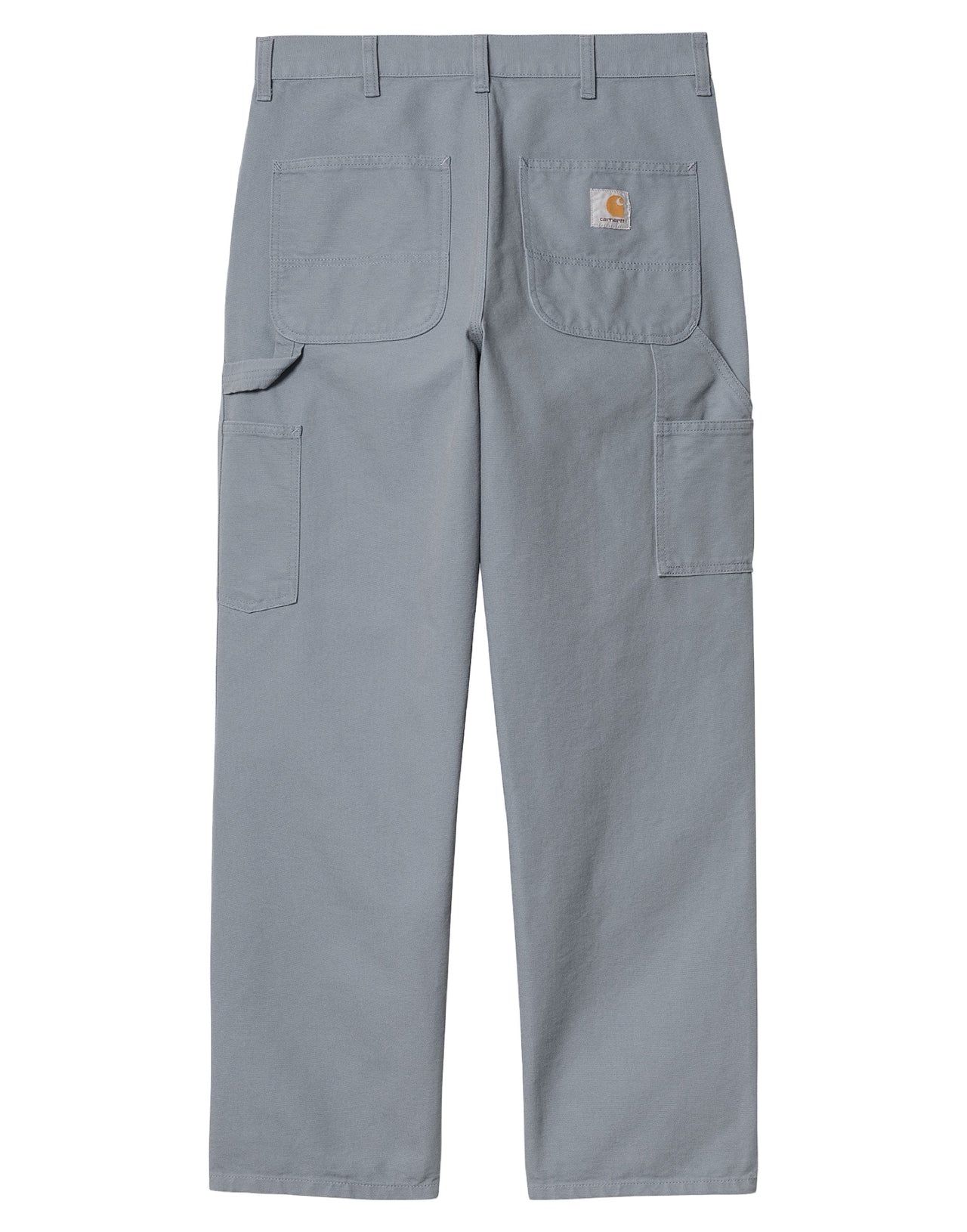 CARHARTT WIP PANTALONI SINGLE KNEE LOOSE FIT CANVAS GRIGI