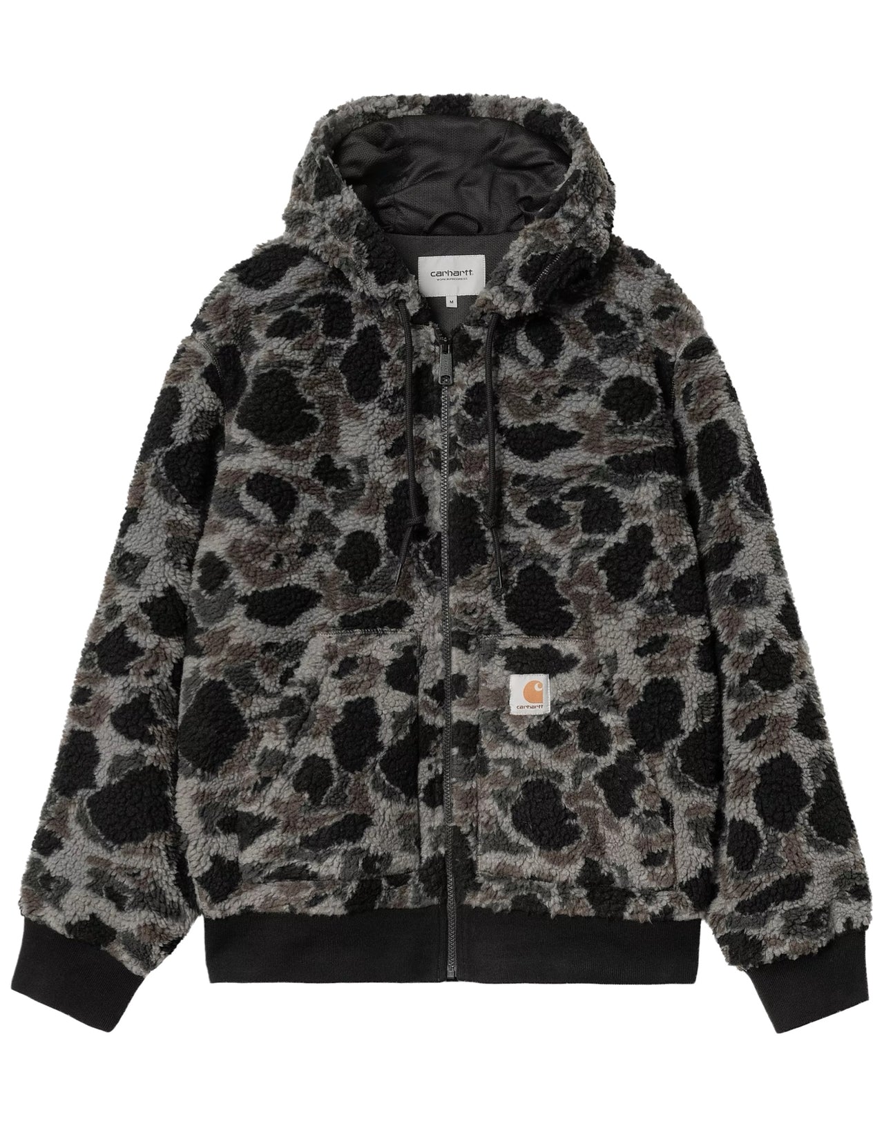 CARHARTT WIP GIUBBOTTO PILE OG ACTIVE CAMO JACQUARD GREEN