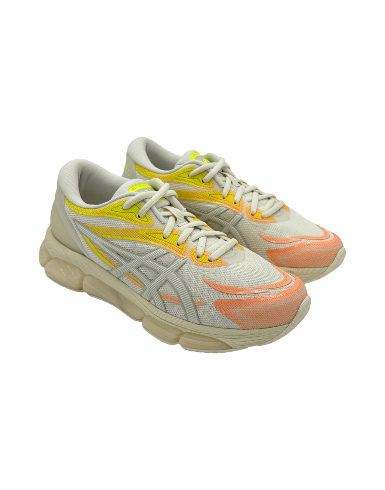 ASICS GEL-QUANTUM 360 VIII PARIS CREAM/SAFETY YELLOW DONNA