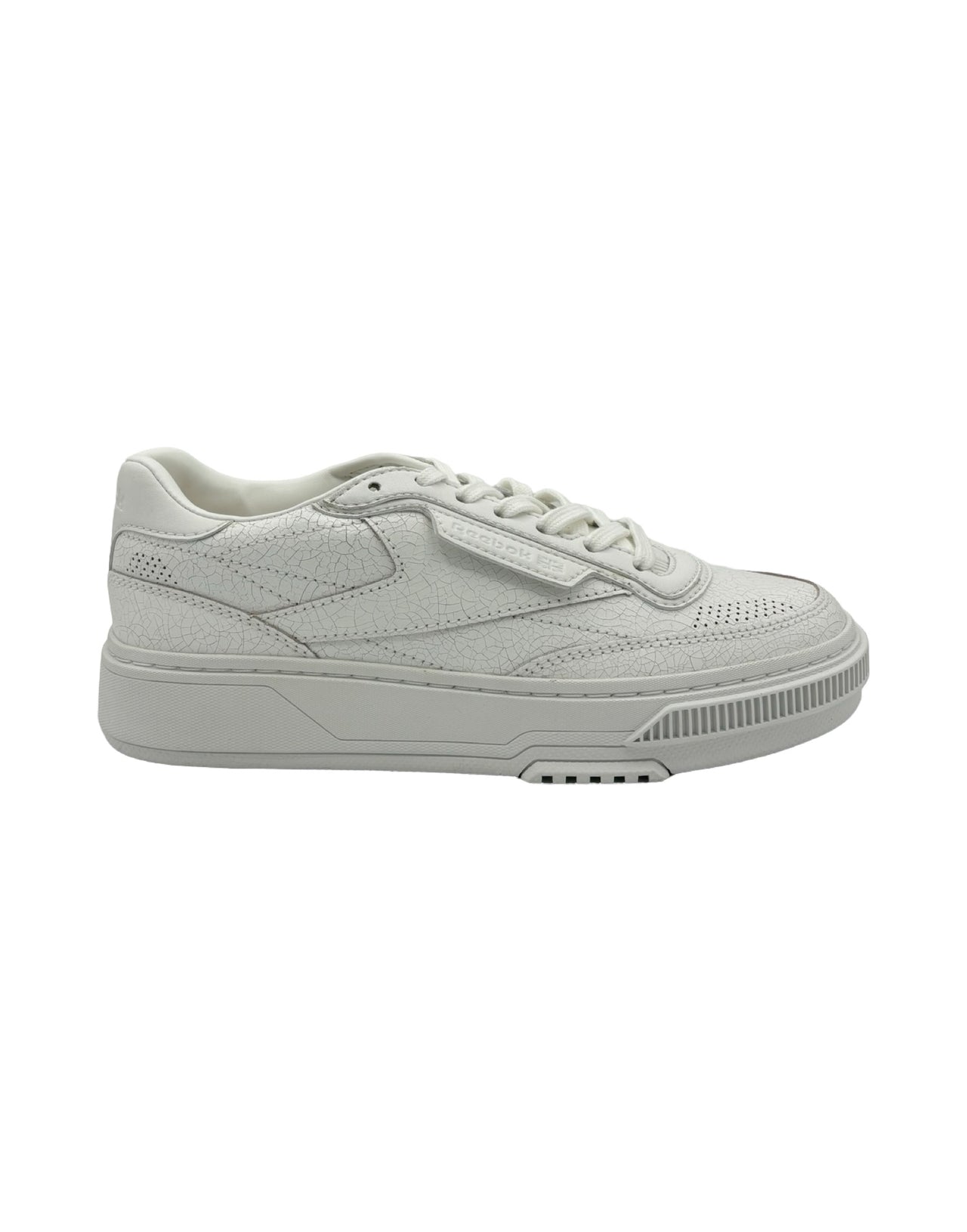 REEBOK CLUB C LTD CRACKED WHITE UOMO