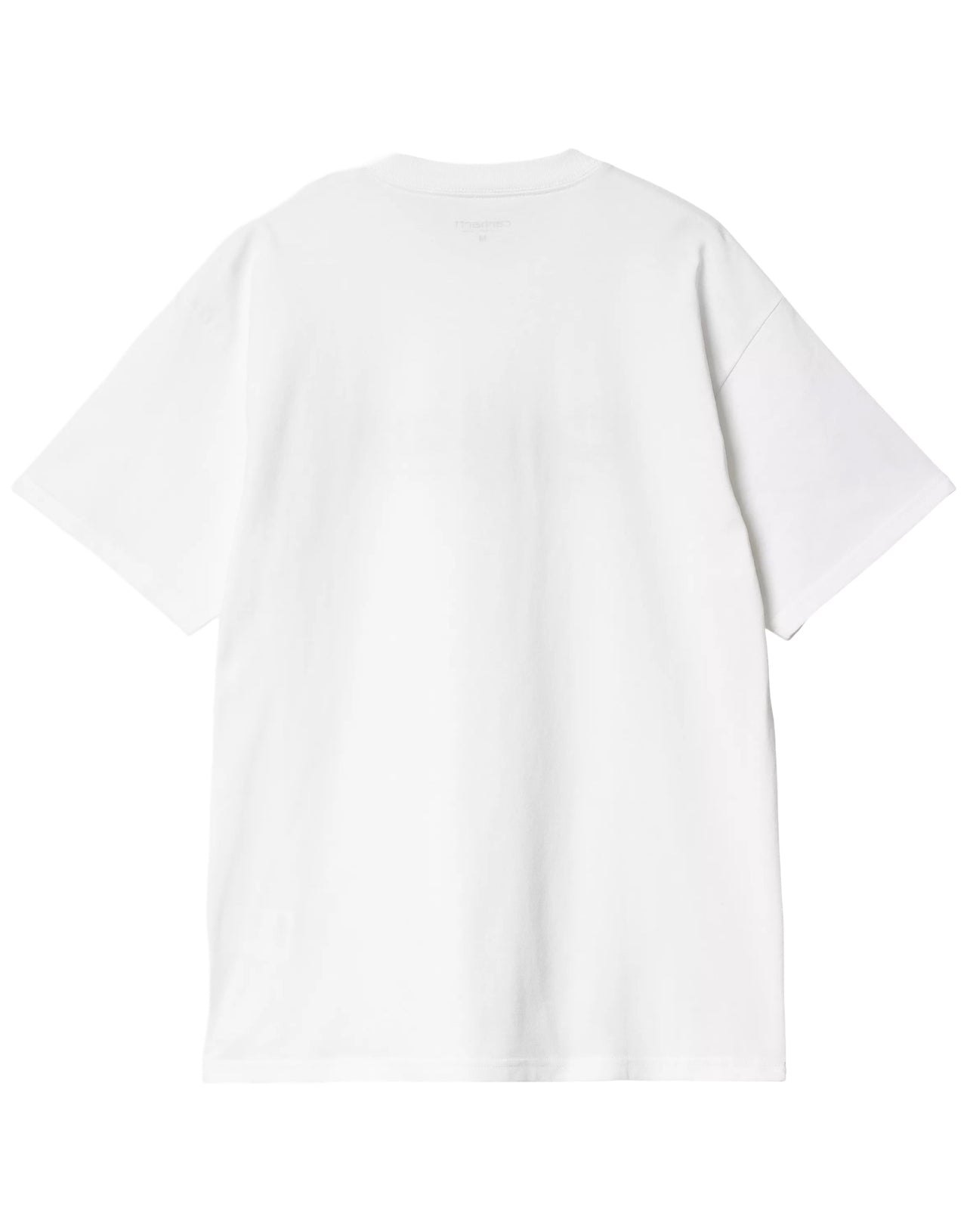 CARHARTT WIP T-SHIRT LABEL SCRIPT JERSEY BIANCA