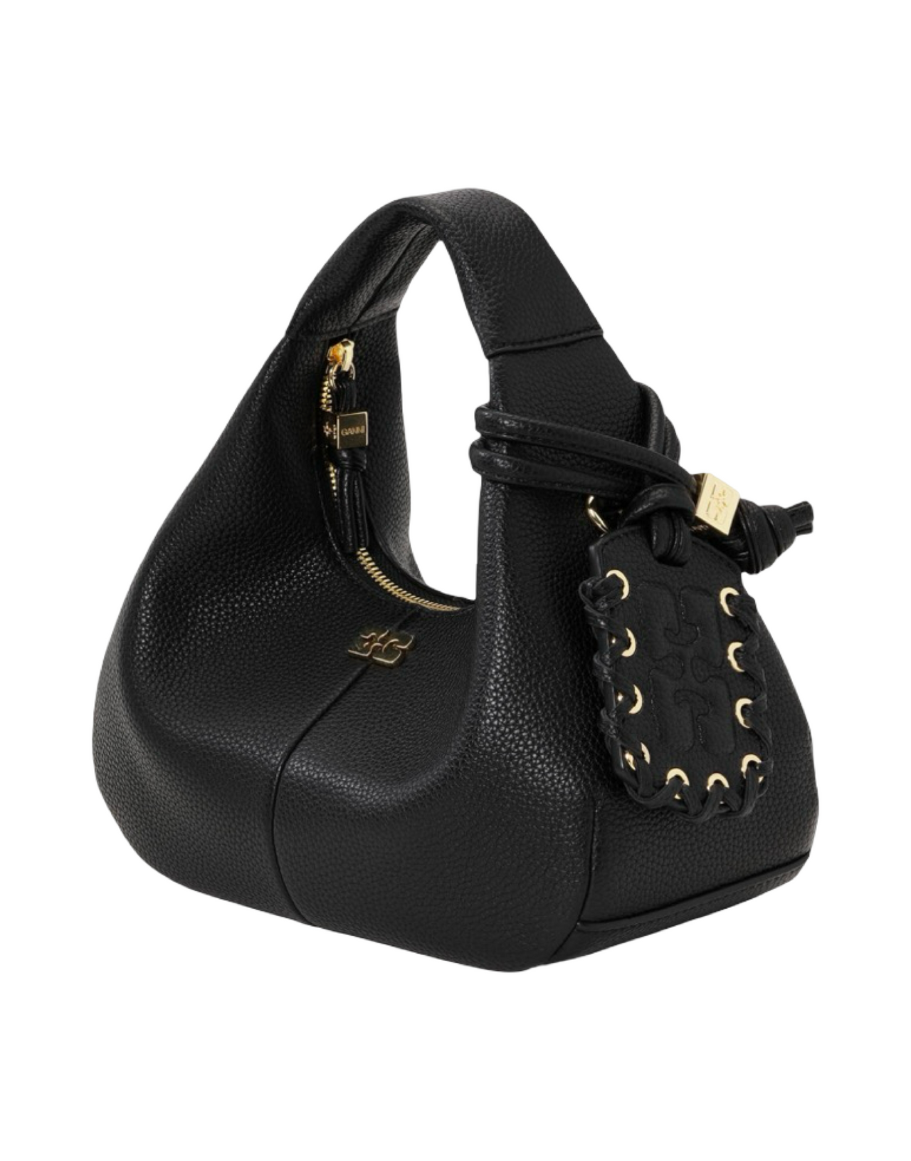 GANNI Hobo Mini Grained