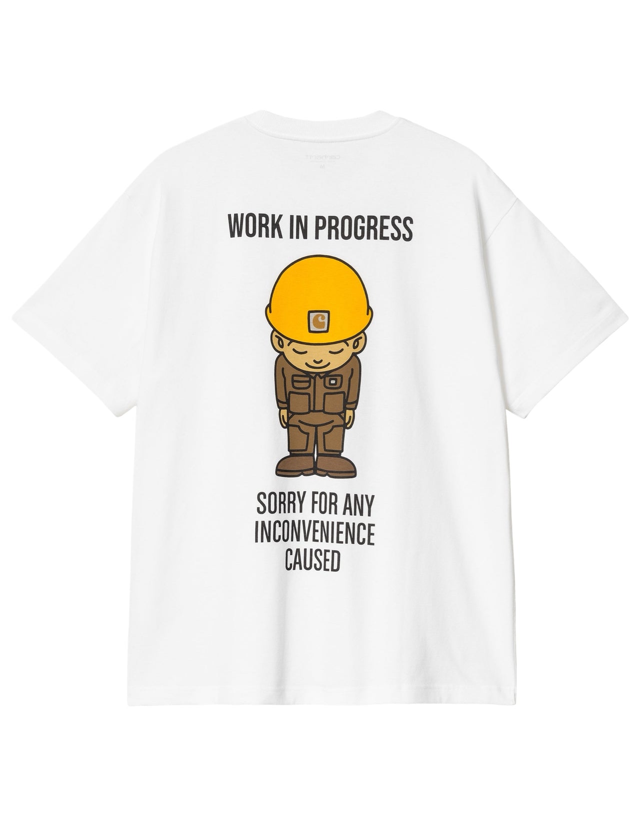 CARHARTT WIP T-SHIRT MM SUMIMASEN BIANCA