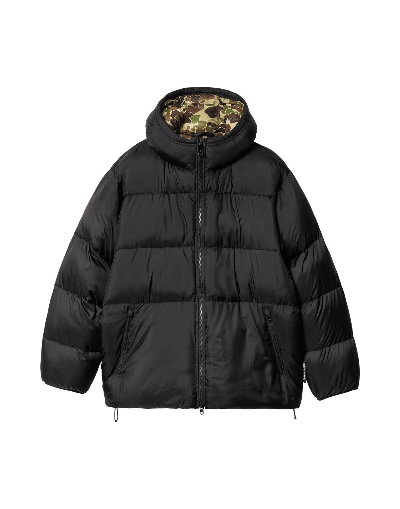 CARHARTT WIP PIUMINO TORONTO RIPSTOP POLY NERO