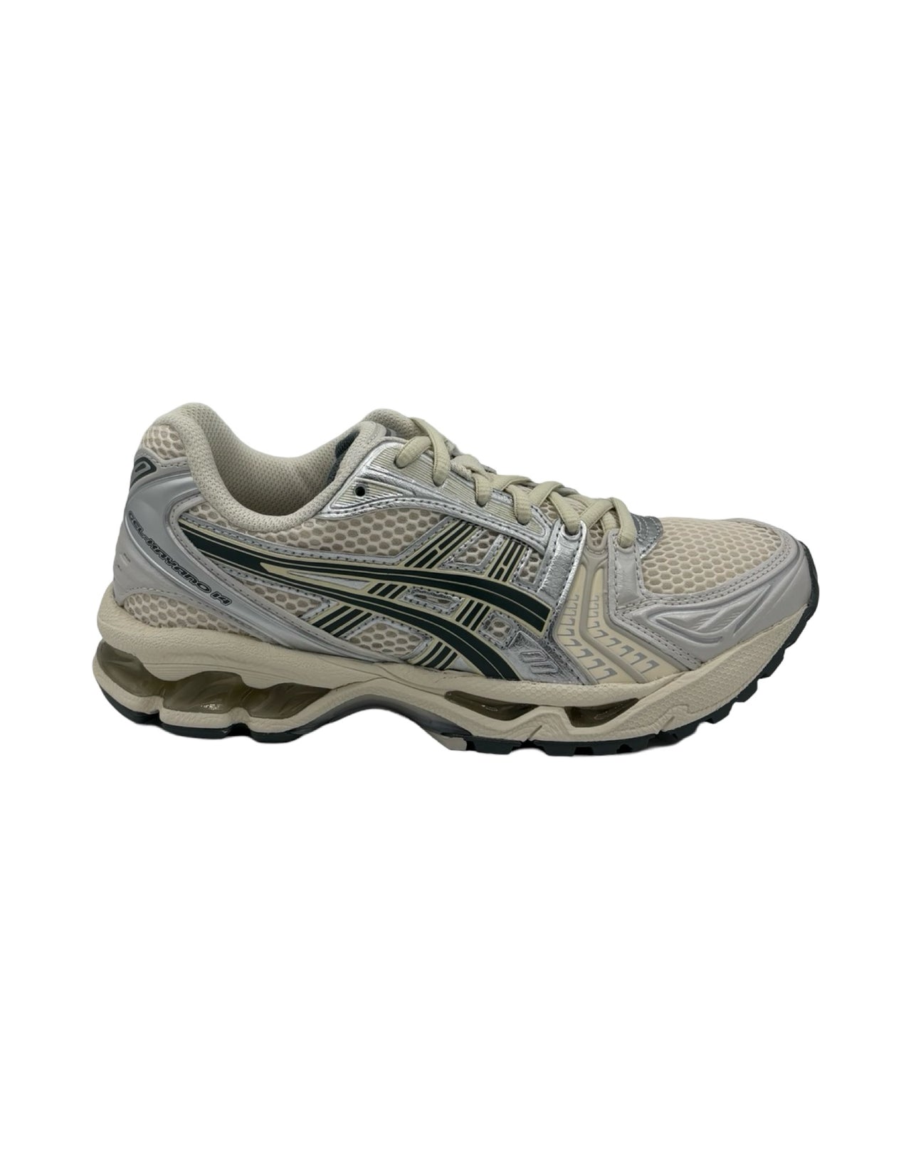 ASICS GEL-KAYANO 14 BIRCH/ DARK PEWTER DONNA