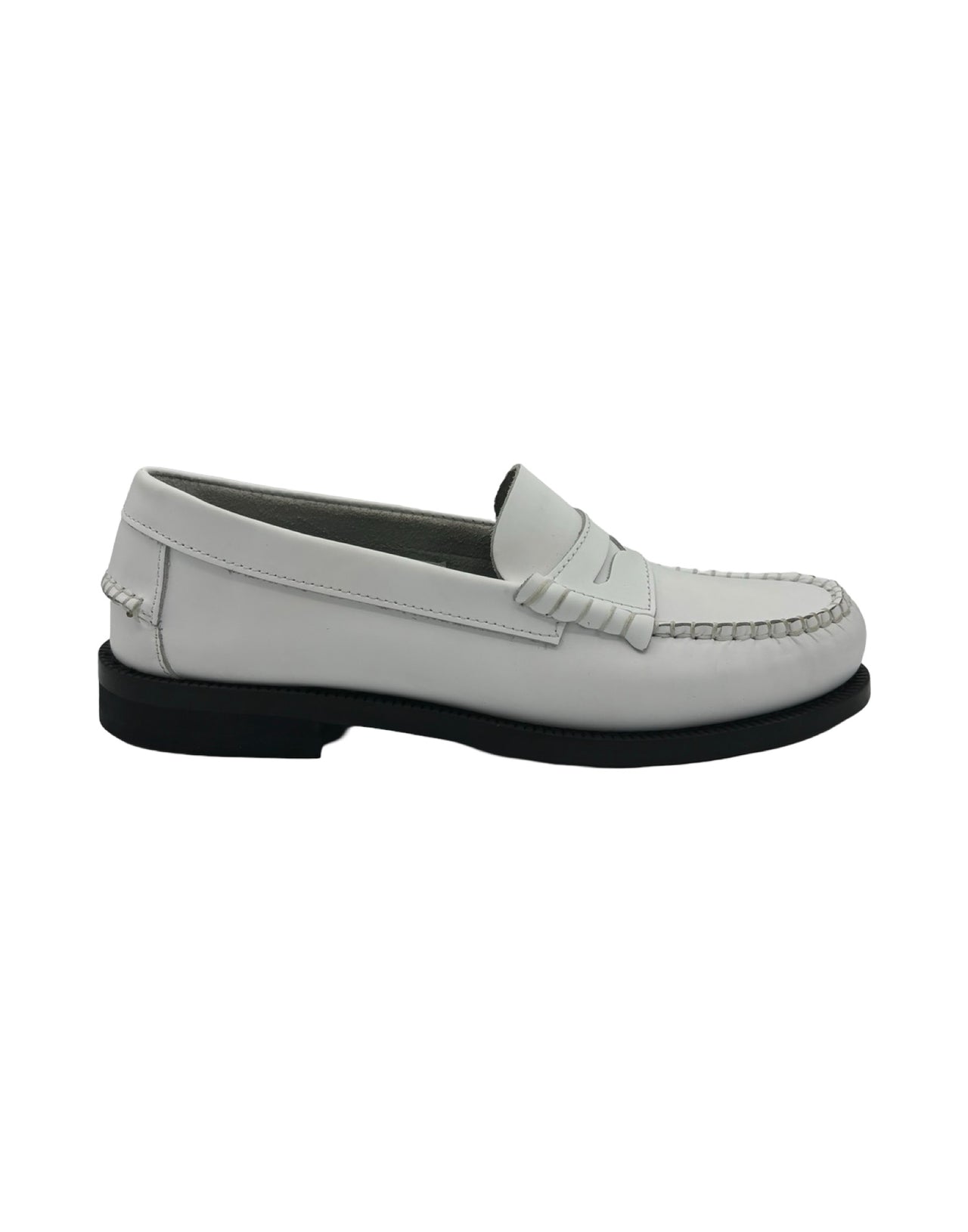 THE SHARP CORNER MOCASSINO OXFORD ABRASIVATO DONNA OFF WHITE