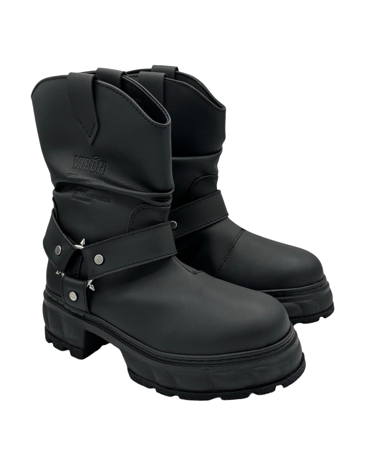 VIRON MID BOOT ECOPELLE BLACK CORN