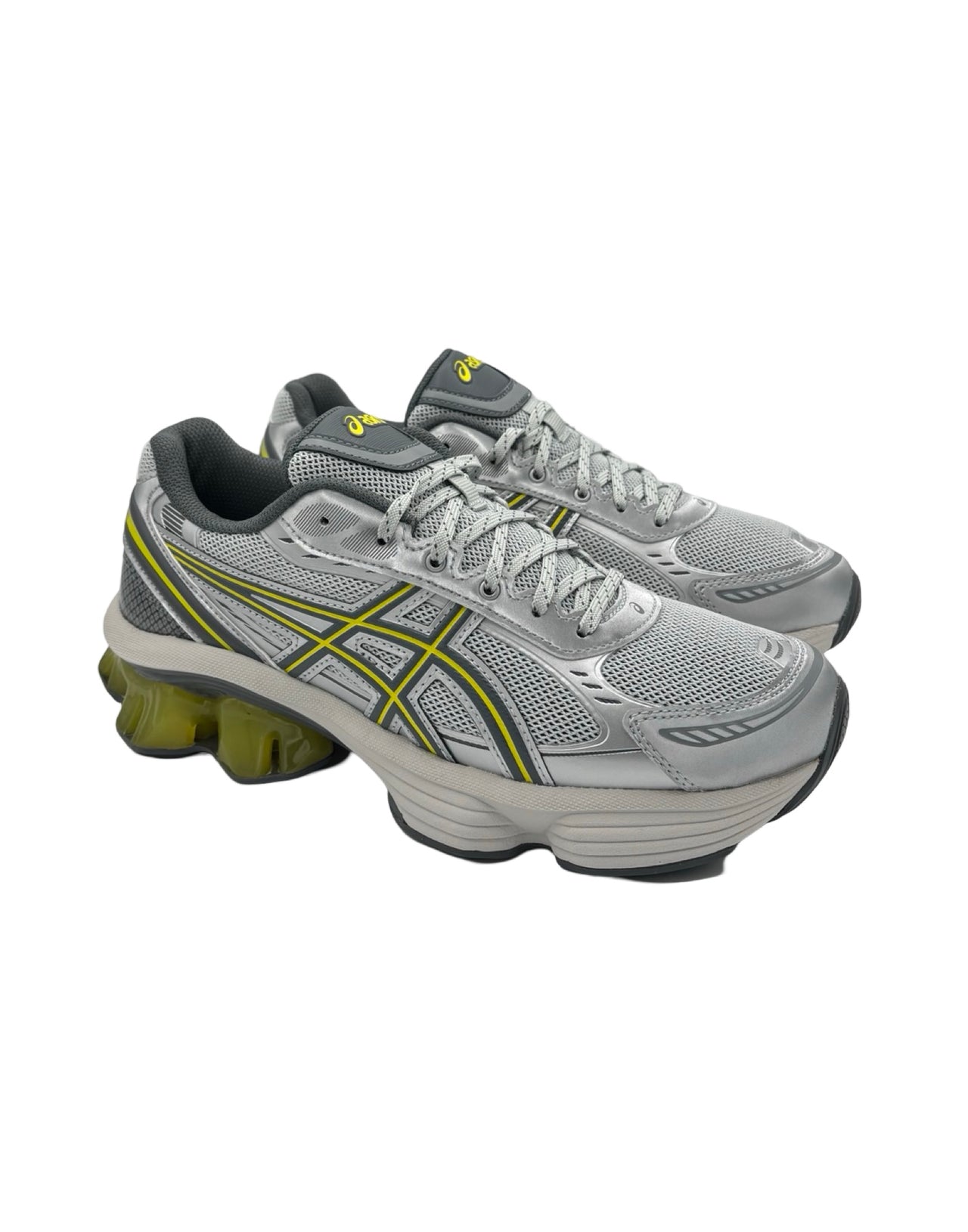 ASICS GEL-KINETIC FLUENT GLACIER GREY/ STEEL GREY UOMO