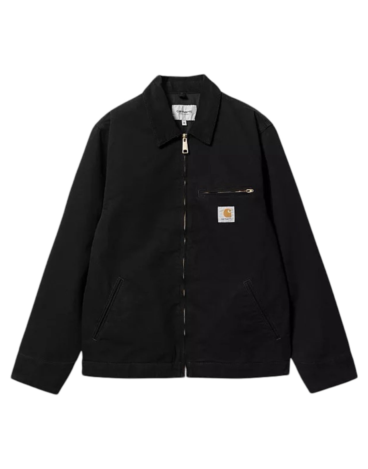 CARHARTT WIP GIACCA DETROIT DEARBORN CANVAS NERA