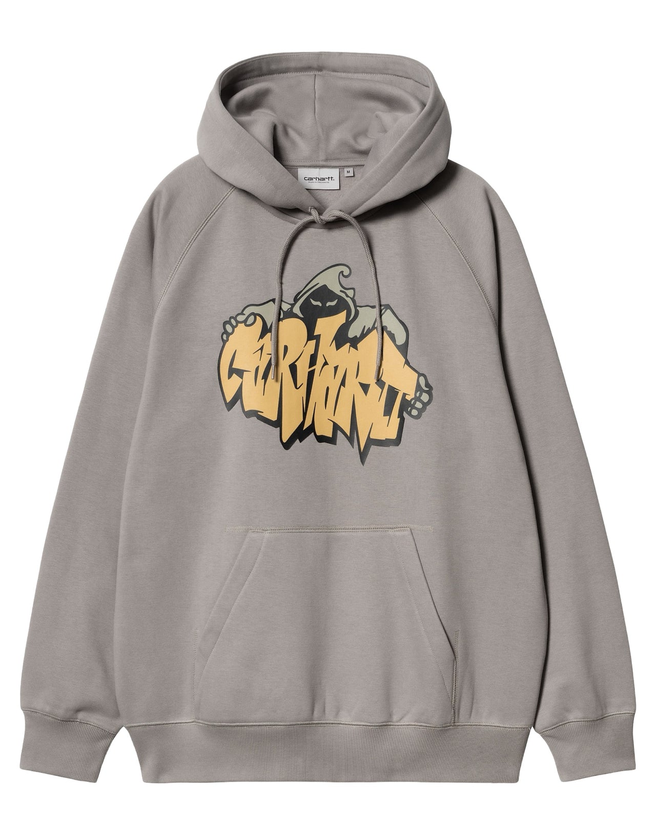 CARHARTT WIP HOODIE YUTE STAMPA GRIGIO