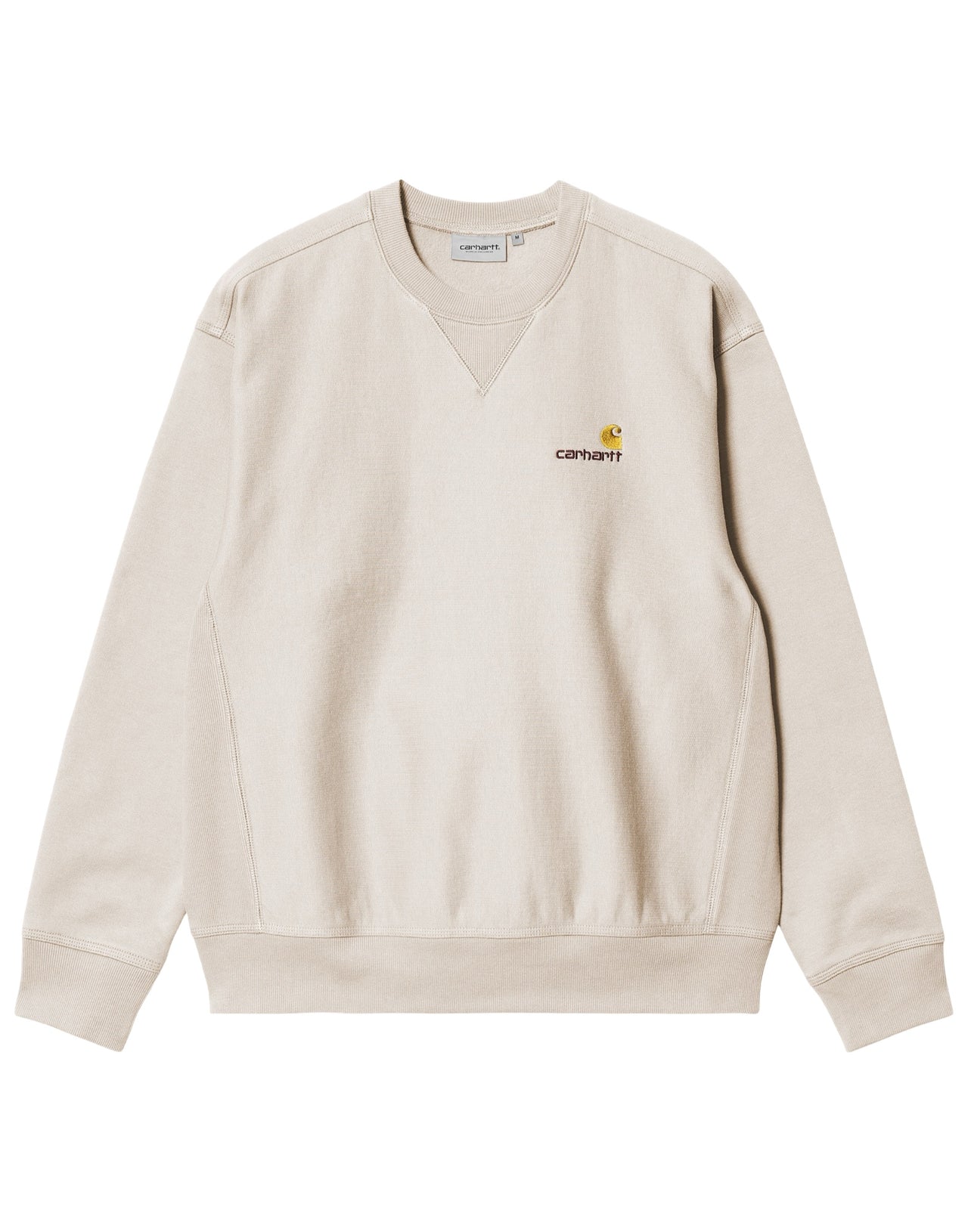 CARHARTT WIP FELPA AMERICAN SCRIPT PANNA