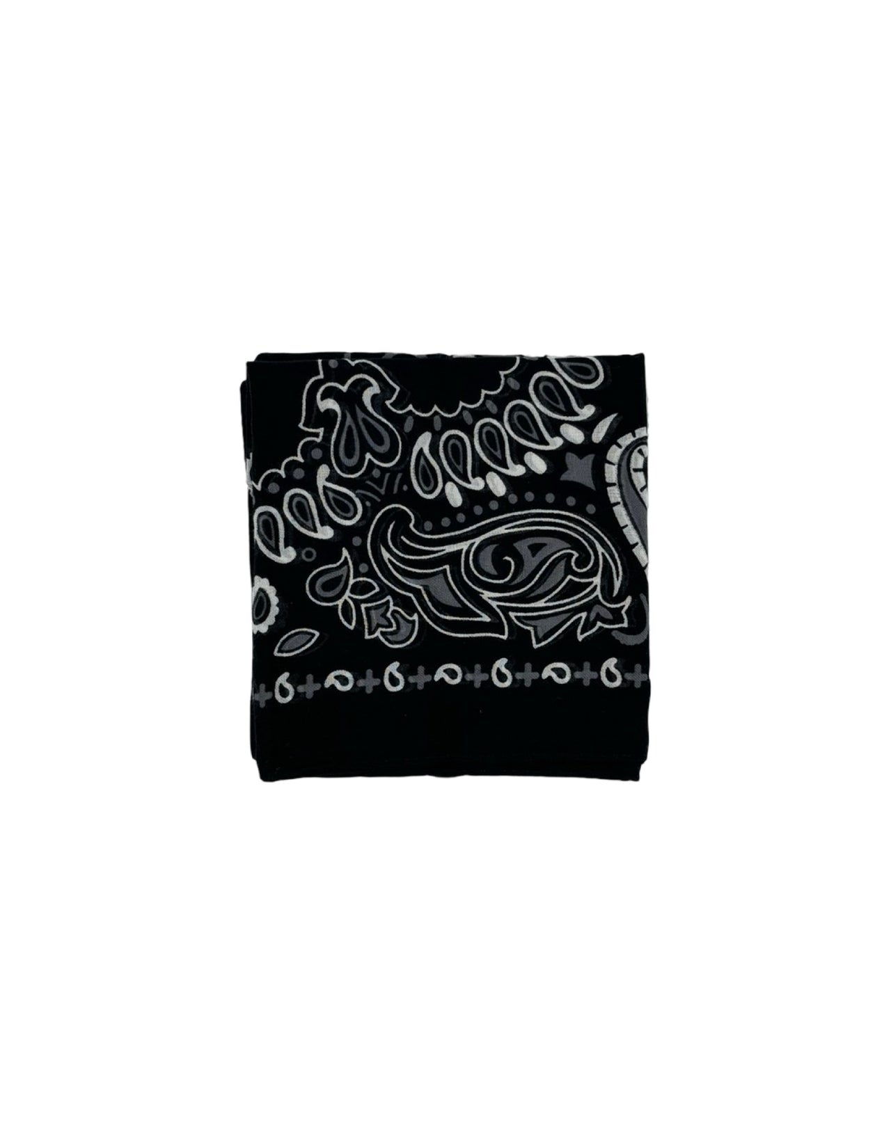 DESTIN BANDANA 59 X 59 CM COTONE NERO