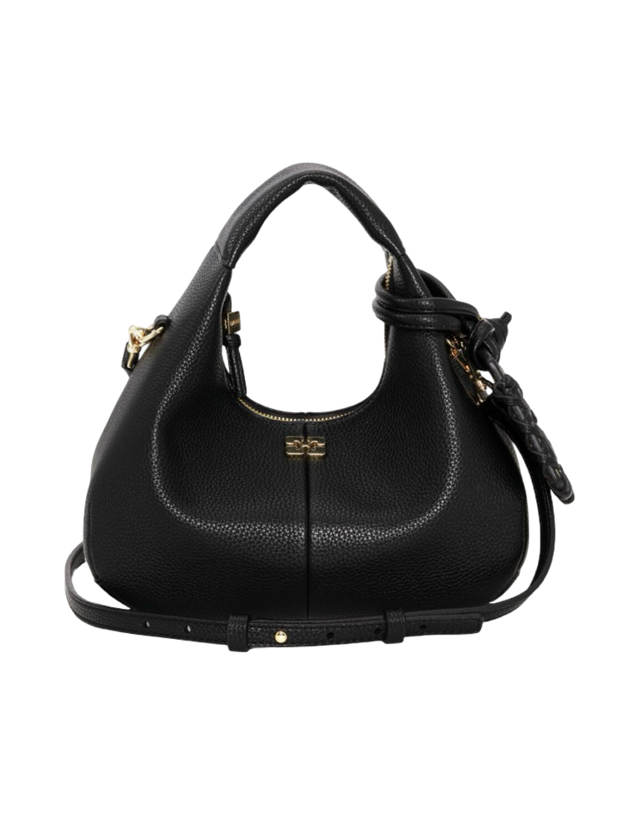 GANNI Hobo Mini Grained