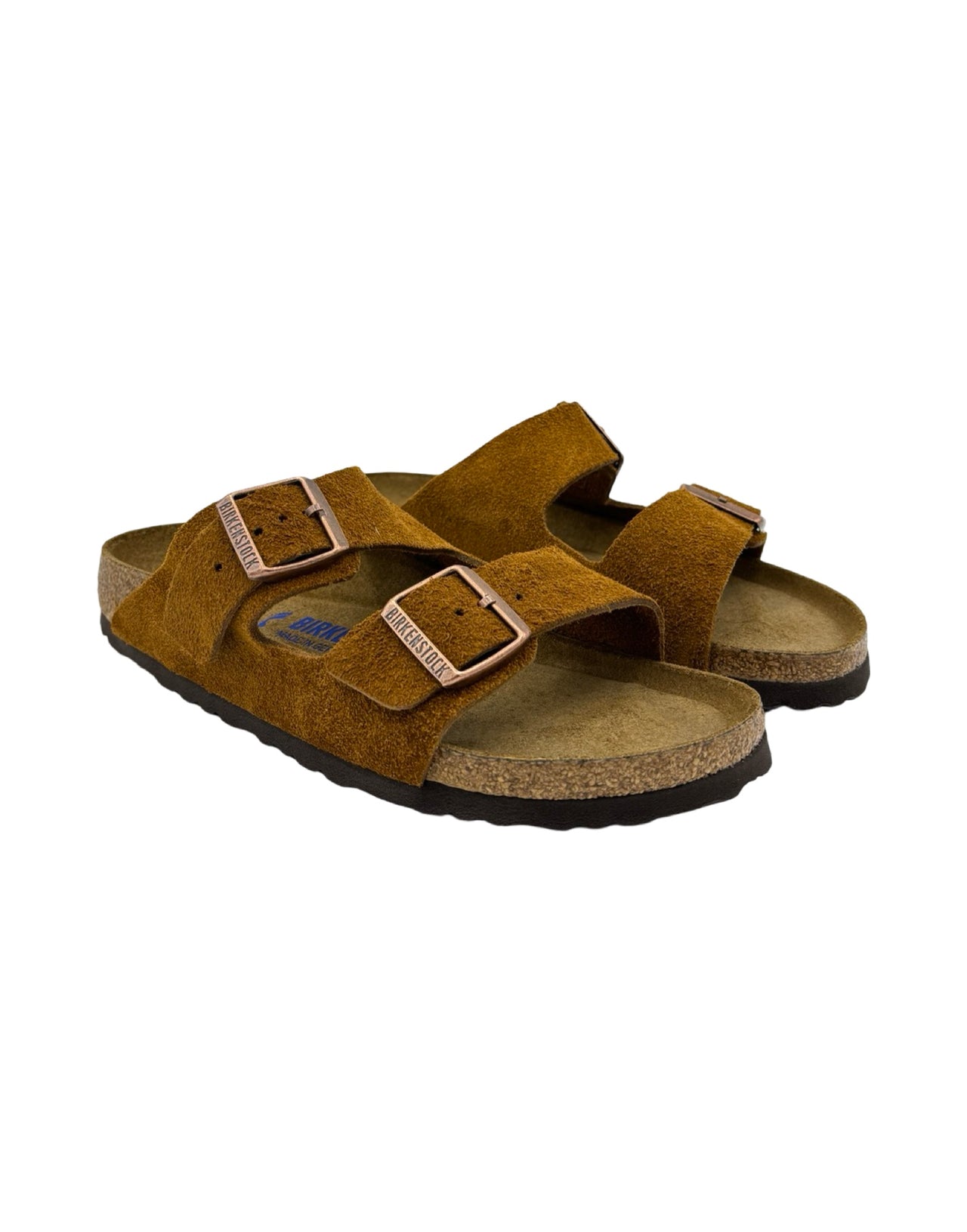 BIRKENSTOCK CIABATTA ARIZONA SUEDE CARAMELLO