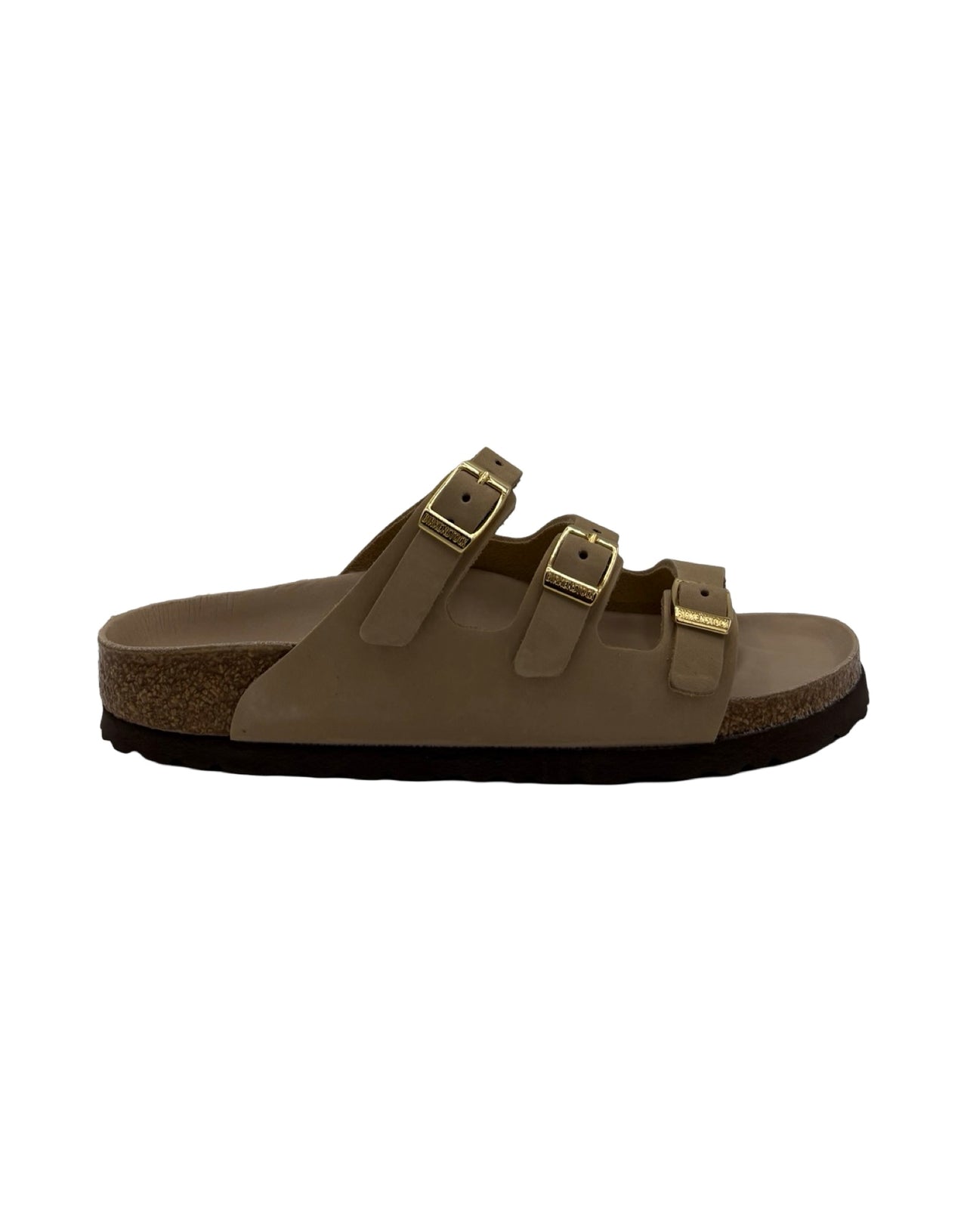 BIRKENSTOCK FLORIDA SANDCASTLE NUBUCK LEATHER
