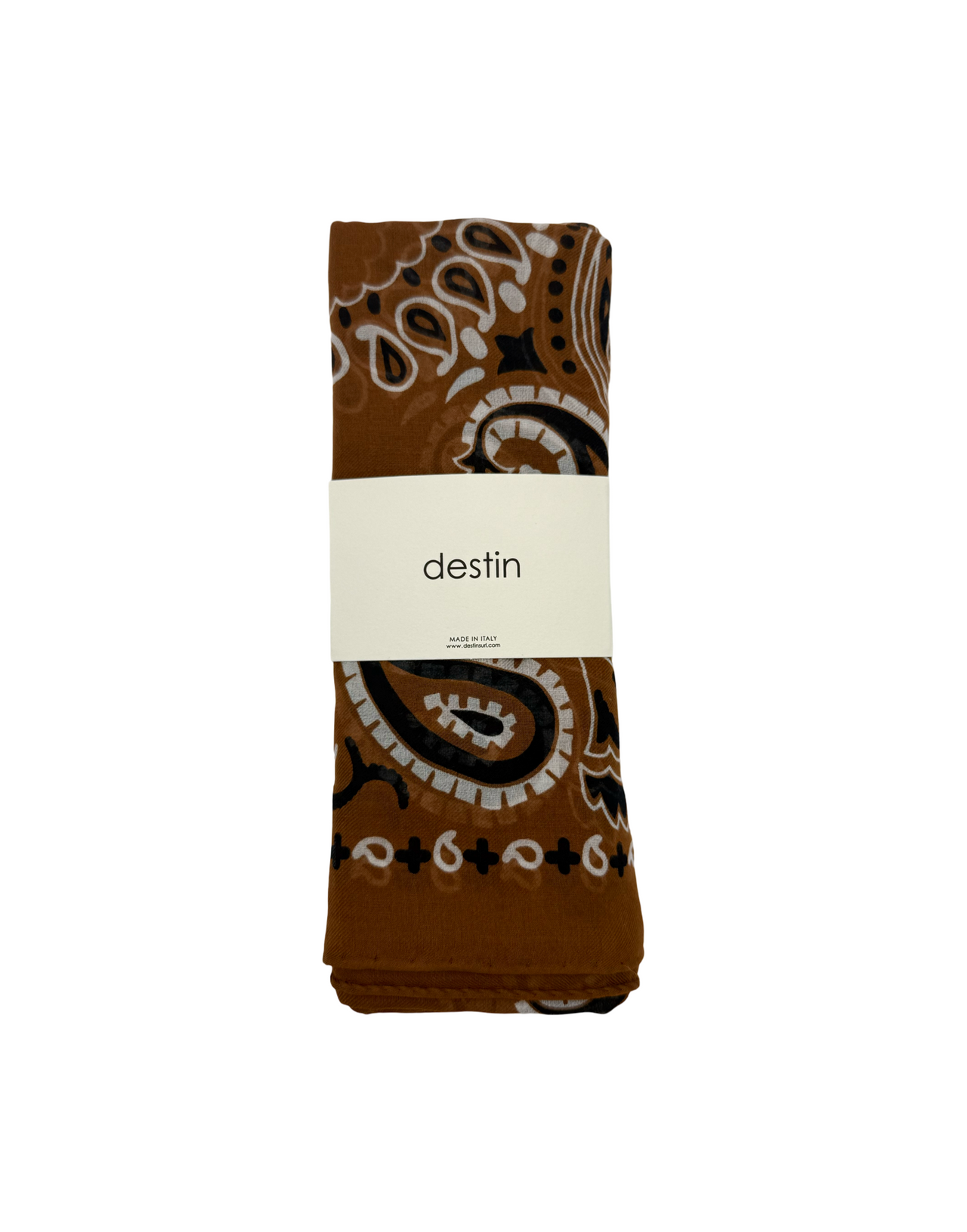 DESTIN BANDANA 120 X 120 CM COTONE