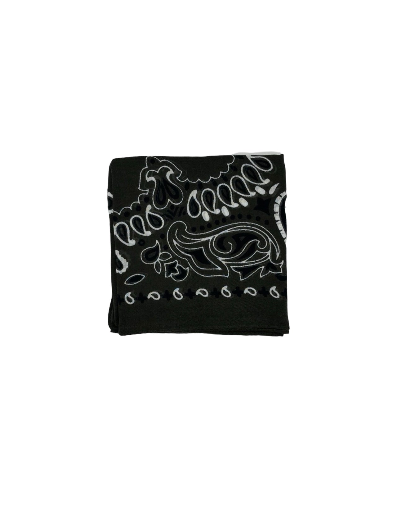 DESTIN BANDANA 59 X 59 CM COTONE MILITARE