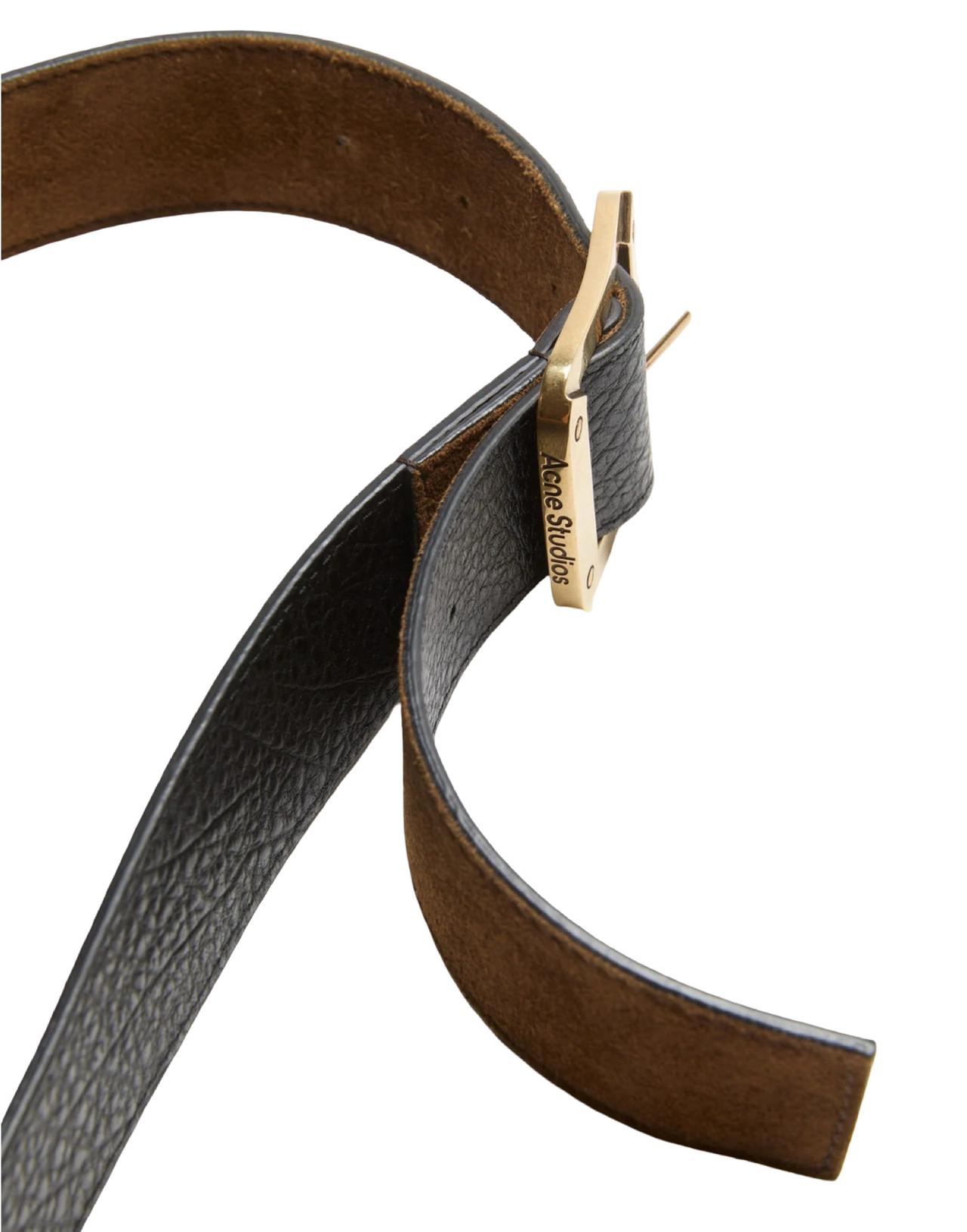 ACNE STUDIOS REVERSIBLE LEATHER BELT