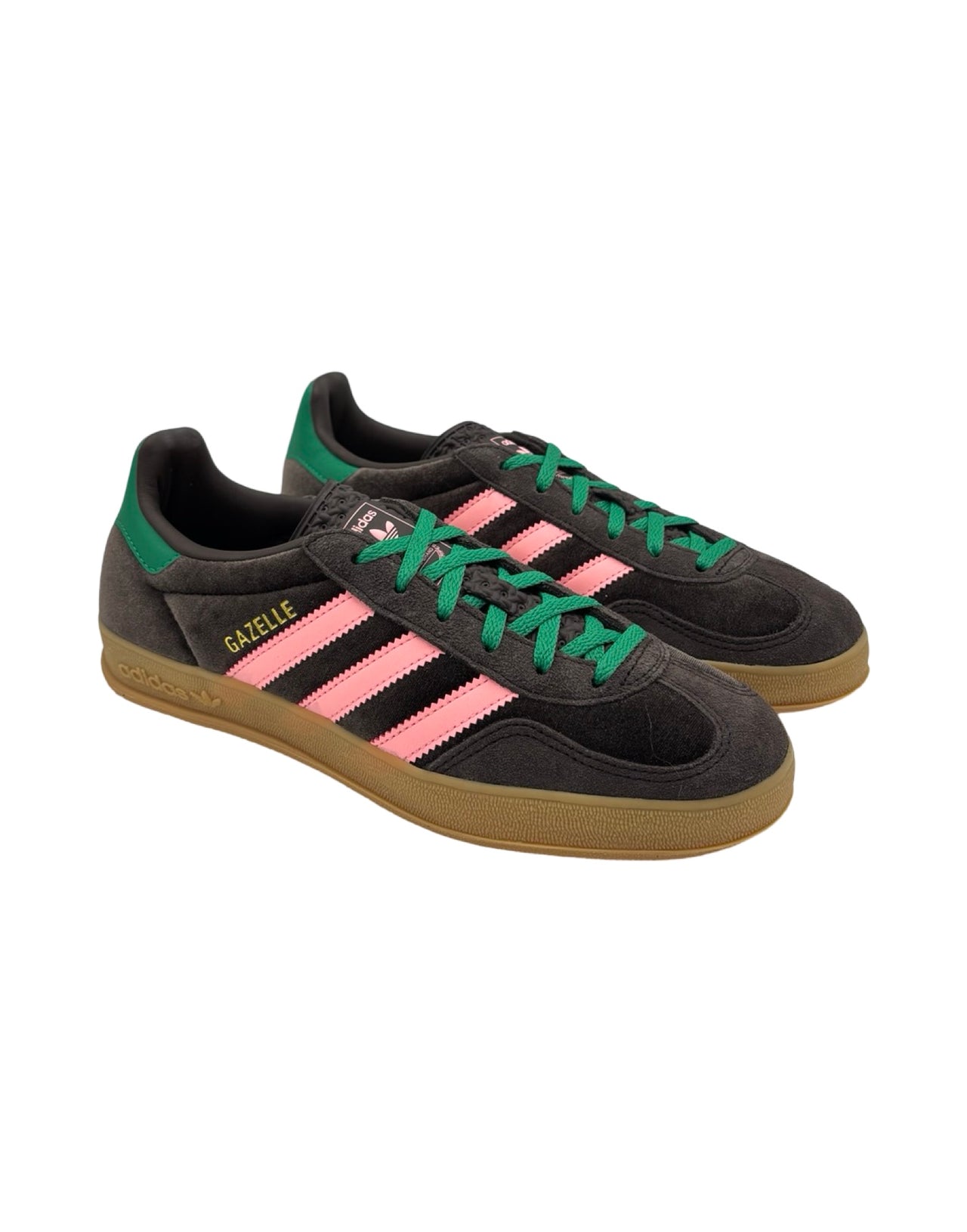 ADIDAS ORIGINALS GAZELLE INDOOR W DBROWN/GLOPNK/COUGRN