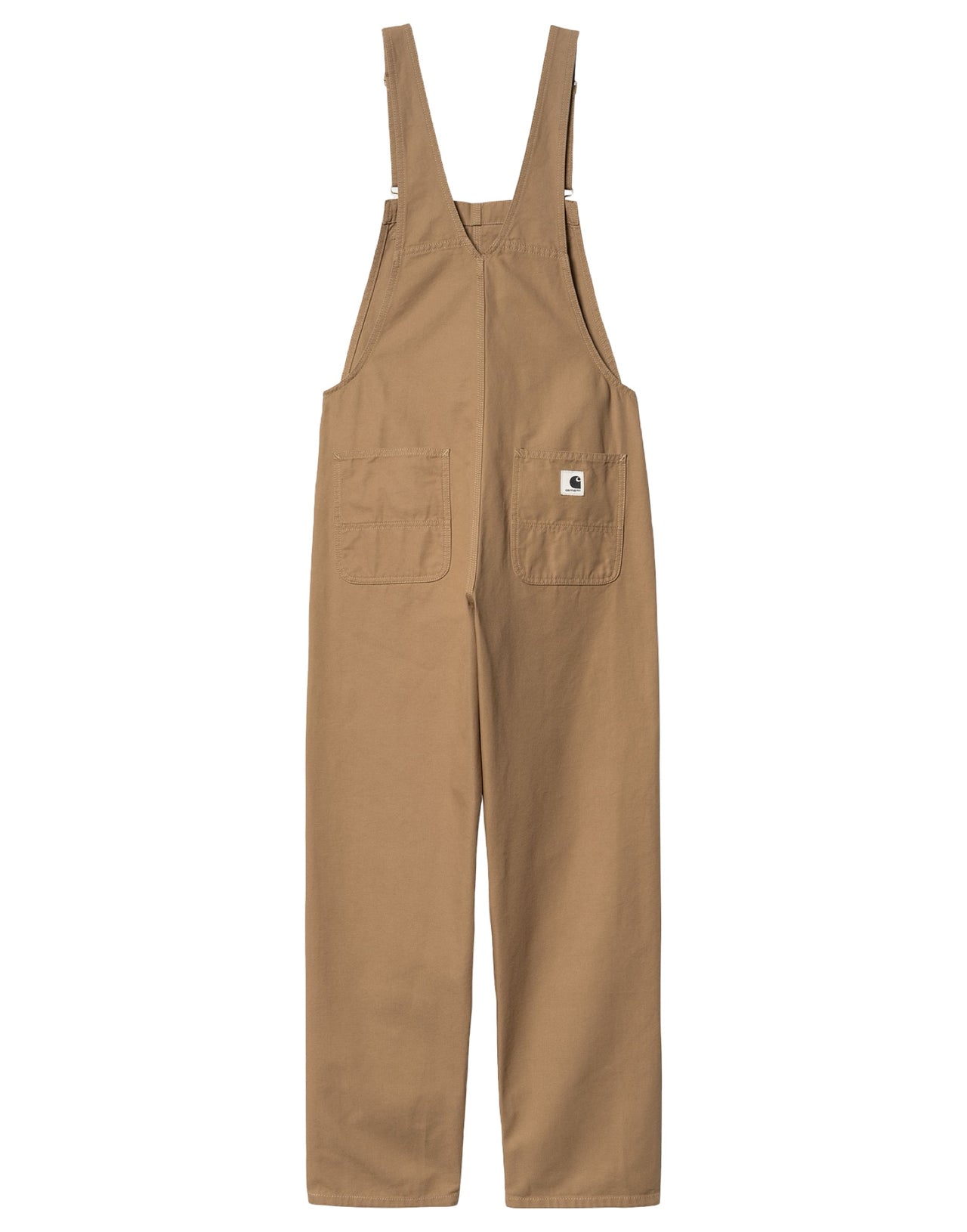 CARHARTT WIP SALOPETTE BIB OVERALL STRAIGHT RINSED PEANUT