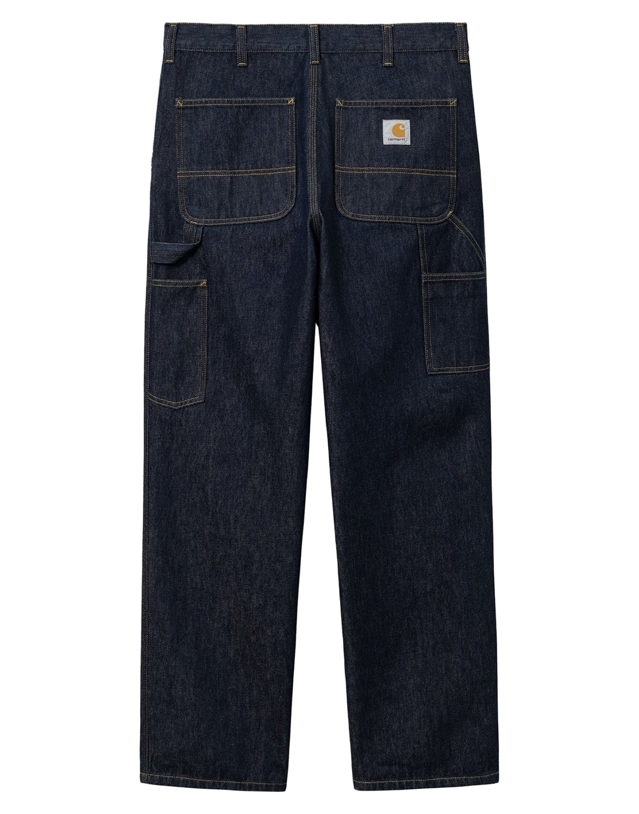 CARHARTT WIP DENIM SINGLE KNEE LOOSE FIT BLU RINSED