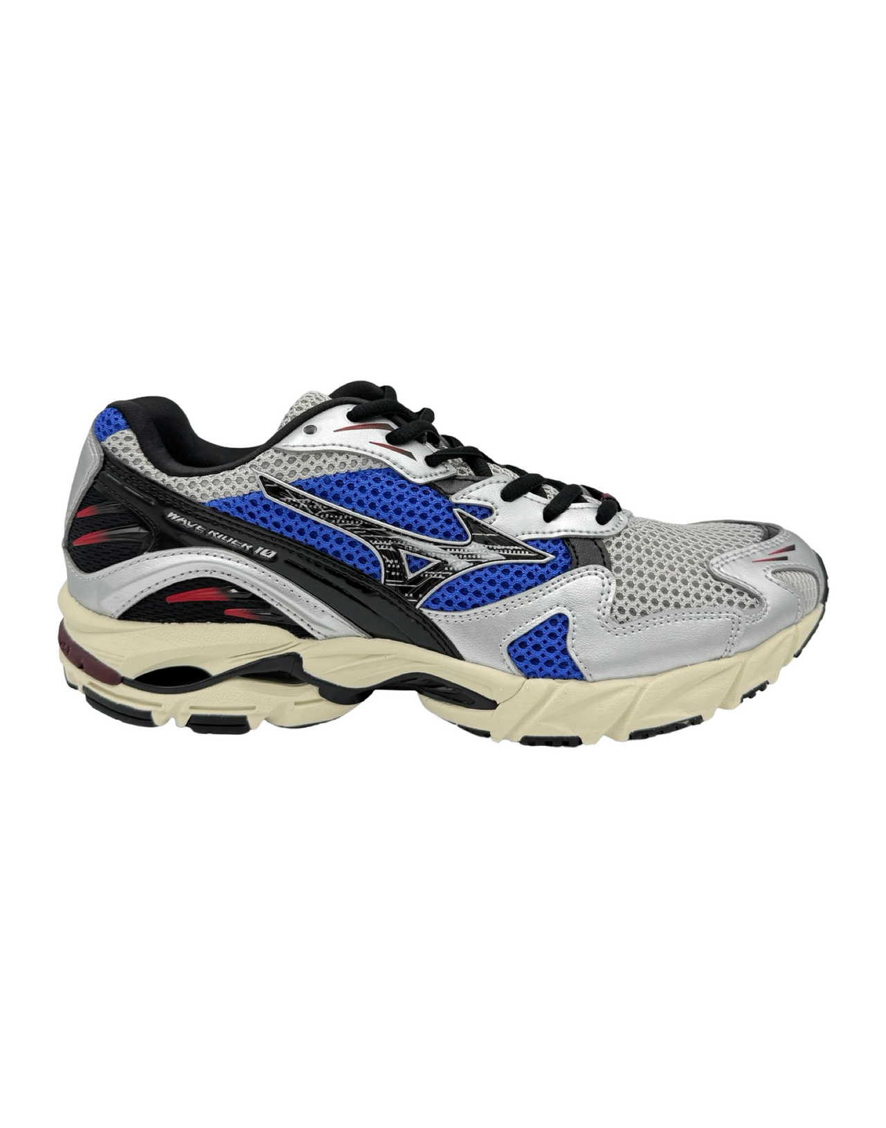 MIZUNO WAVE RIDER 10 HARBOR MIST/BLACK/DAZZLING BLU