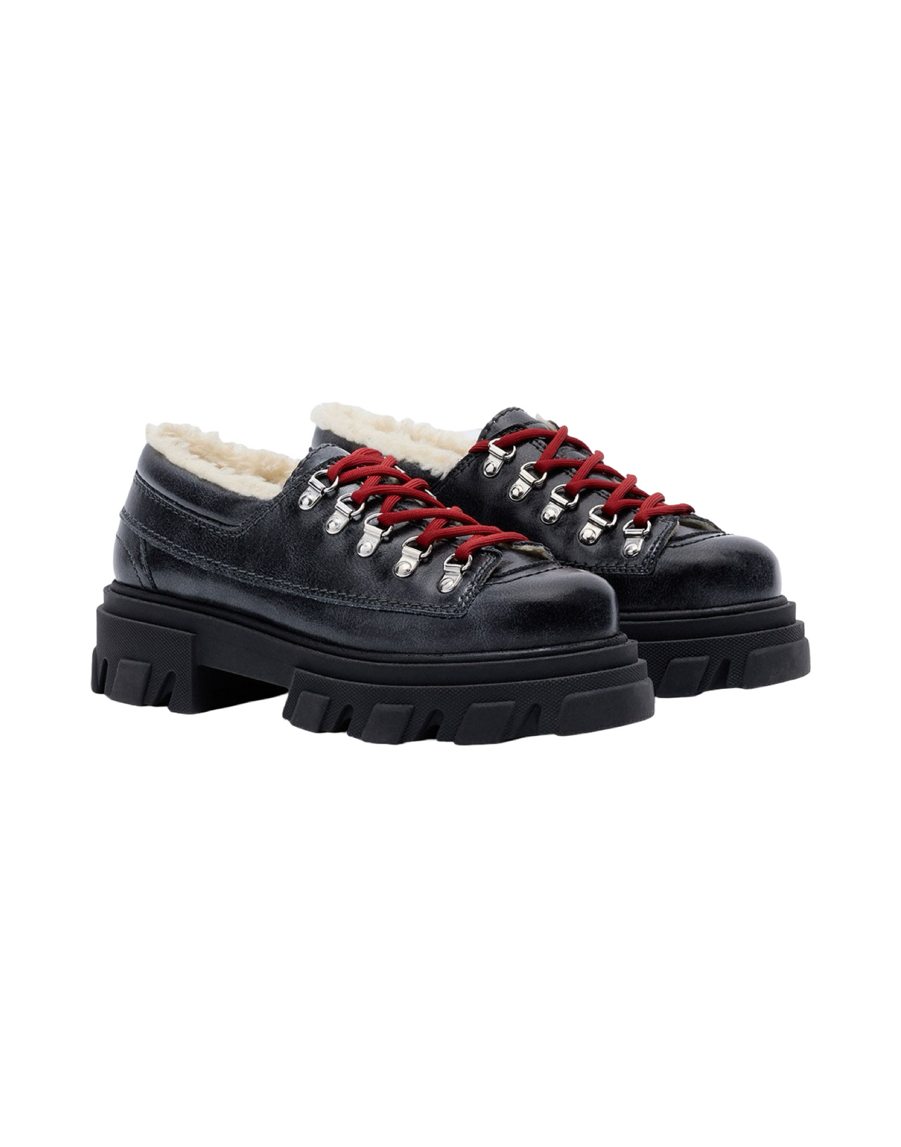 GANNI Cleated Derbies Vintage