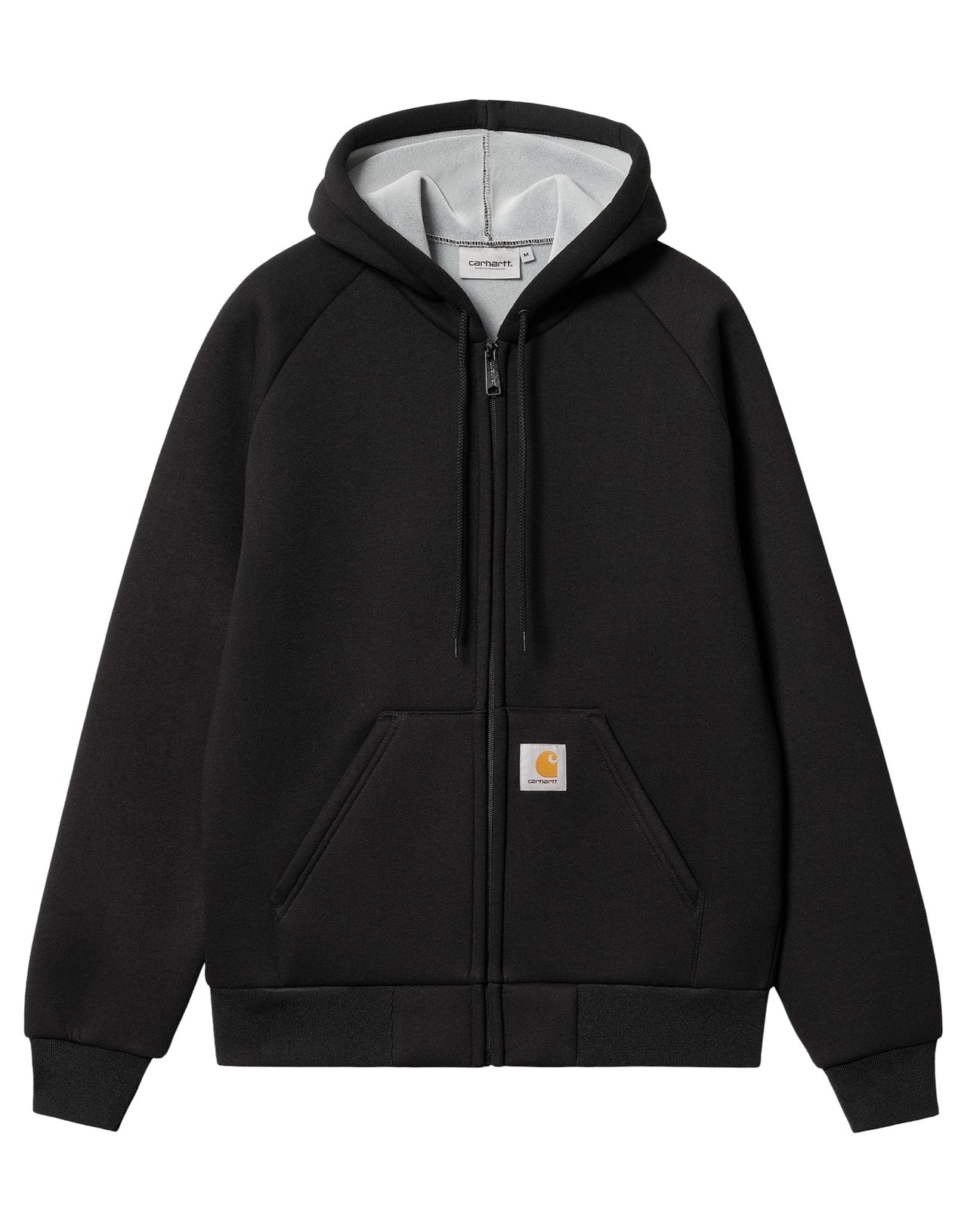 CARHARTT WIP GIUBBOTTO HOODED CAR-LUX COTONE POLY NERO