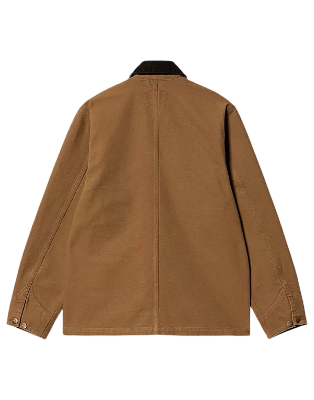 CARHARTT WIP GIACCA MIGHIGAN DEARBORN CANVAS TABACCO