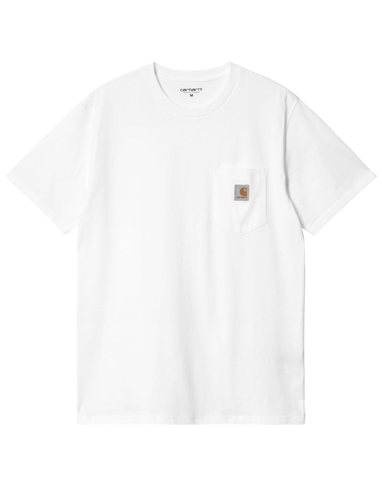 CARHARTT WIP T-SHIRT POCKET BIANCA