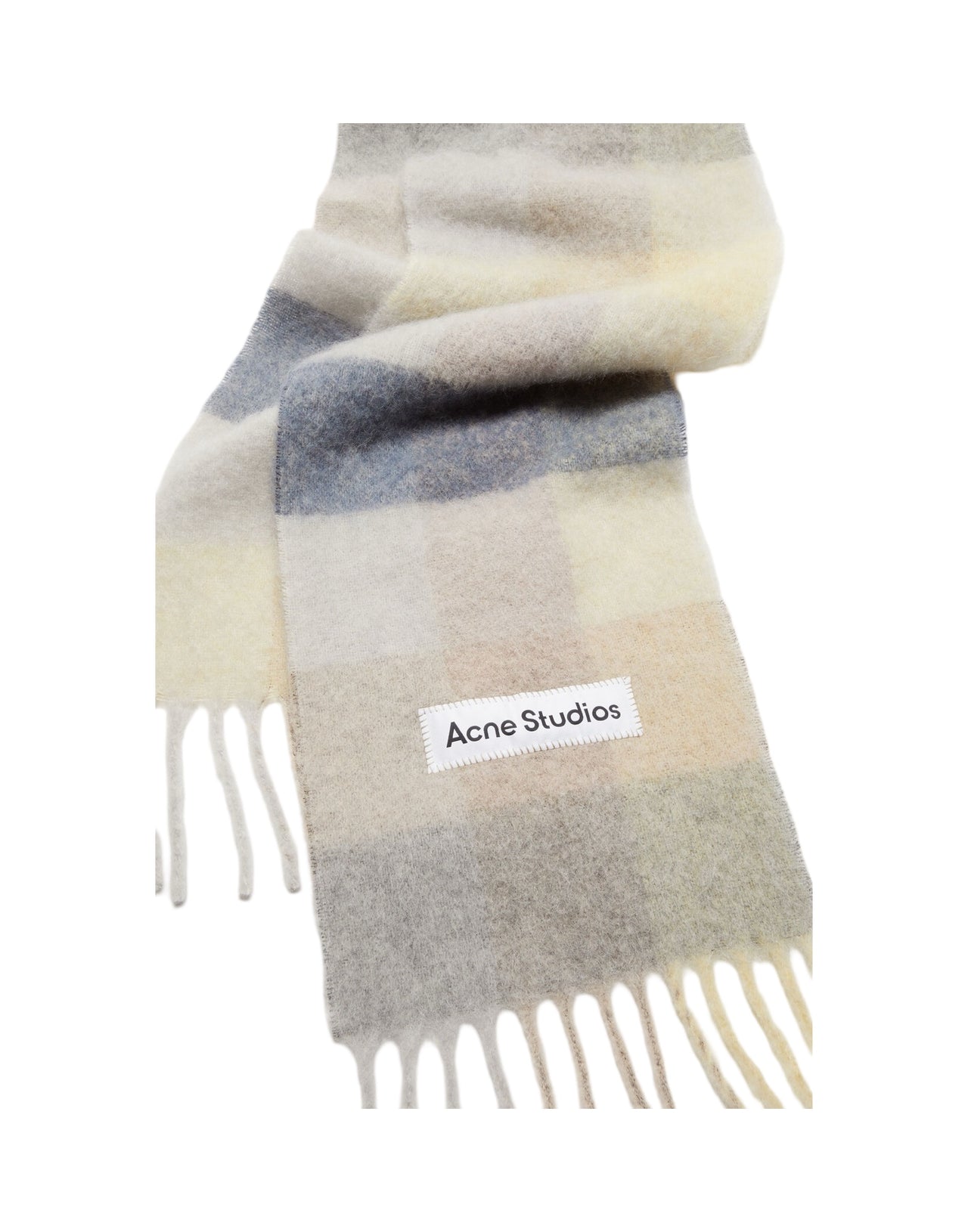 ACNE STUDIOS SCIARPA VALLY MOHAIR VANILLA BEIGE