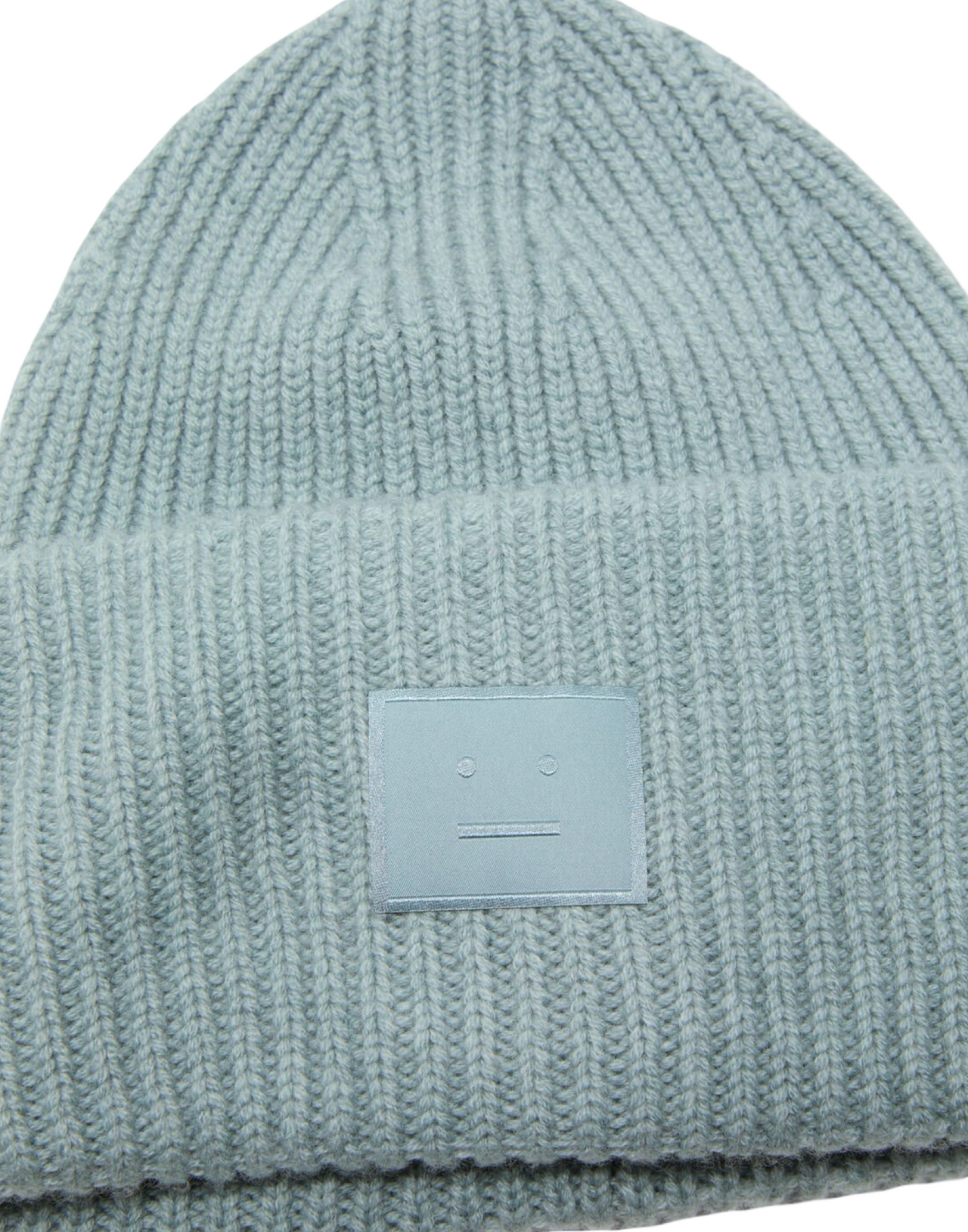ACNE STUDIOS PANSY FACE YAK AZZURRO
