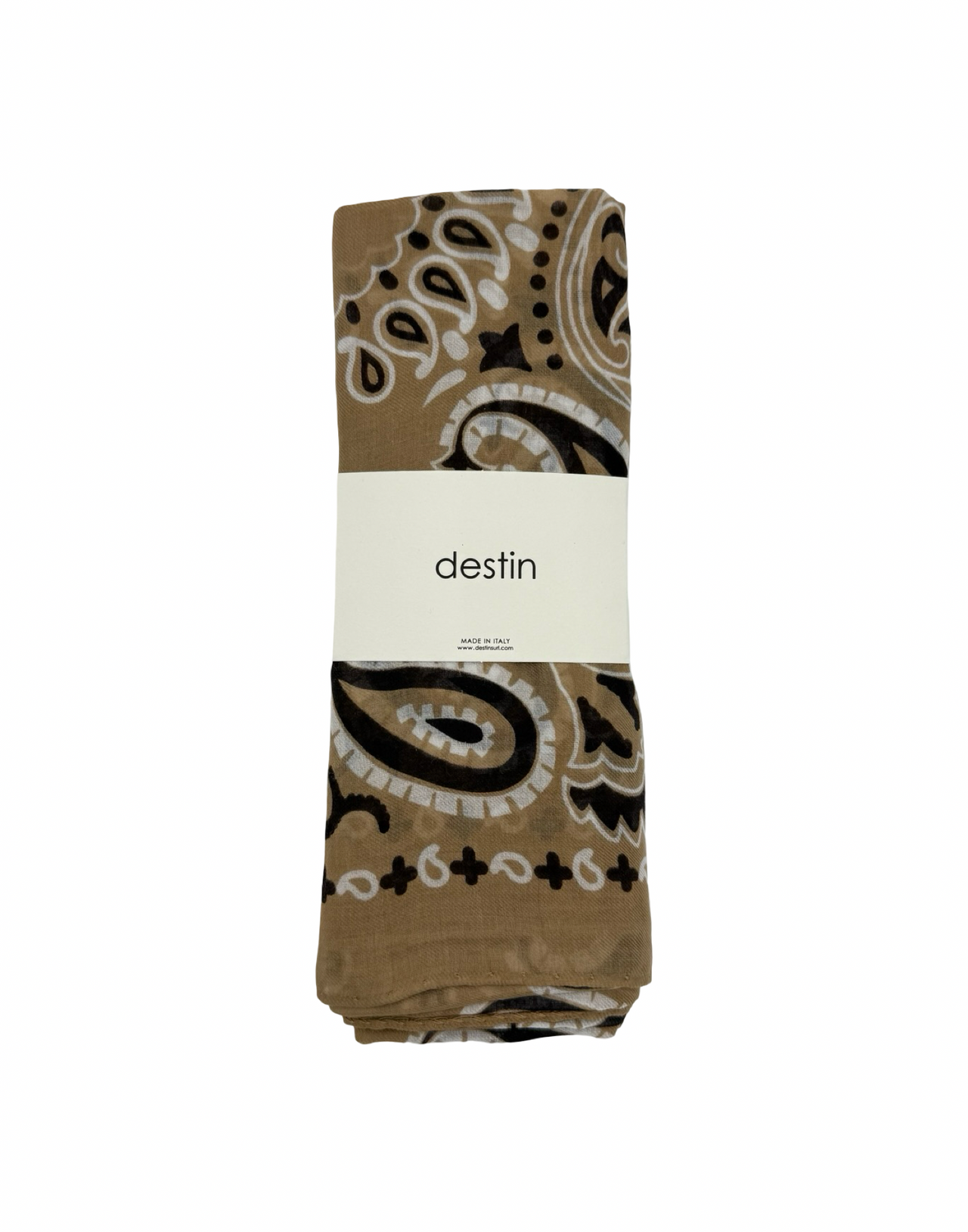 DESTIN BANDANA 120 X 120 CM COTONE