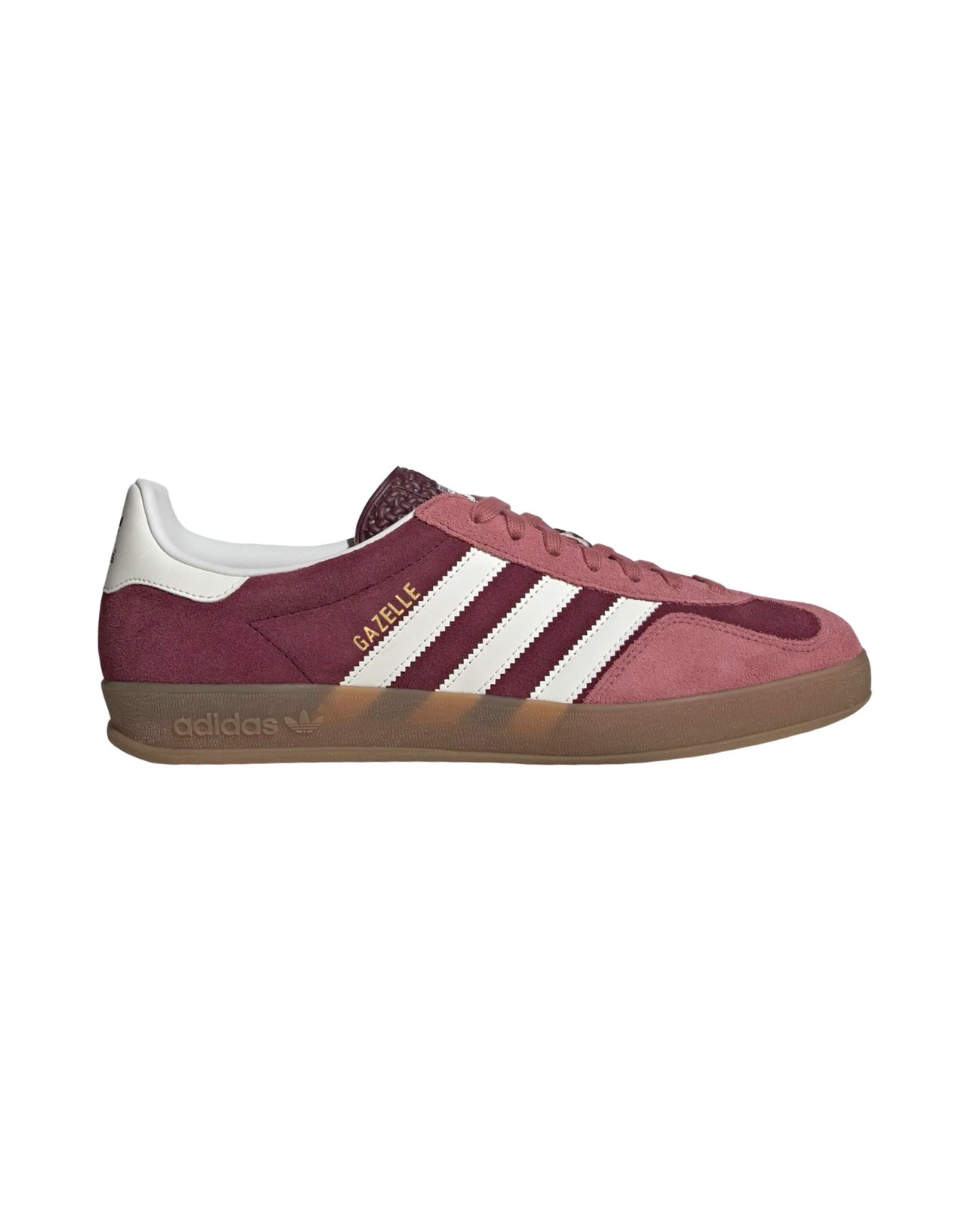 ADIDAS ORIGINALS GAZELLE INDOOR MAROON/FTWWHT M