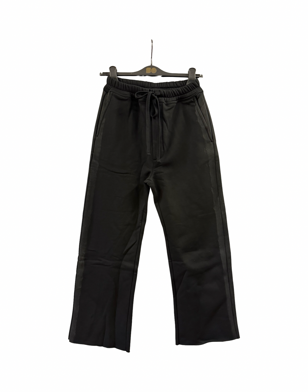 THOM KROM PANTALONI FELPA NERI