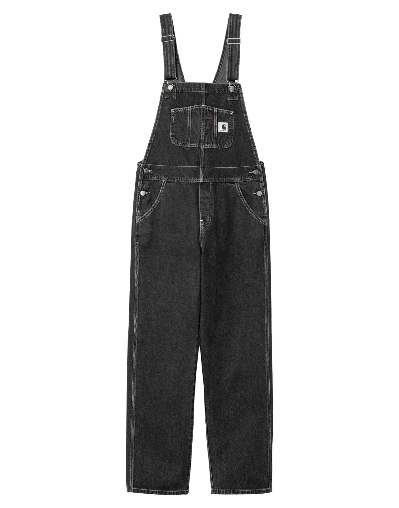 CARHARTT WIP SALOPETTE STRAIGHT STONE WASHED NERA