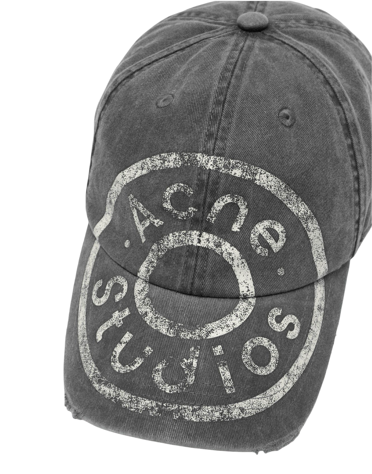 ACNE STUDIOS CAPPELLO IN DENIM NERO