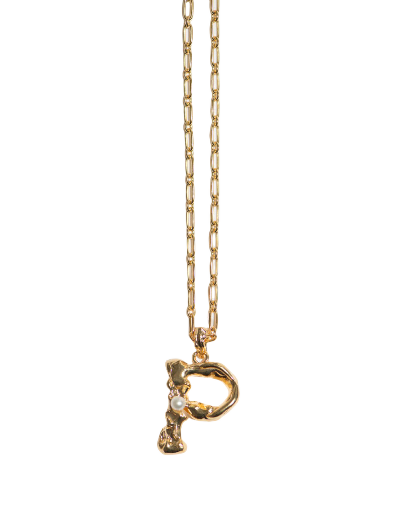 LES MERES THE PEARL LETTER PENDANT NORMAL