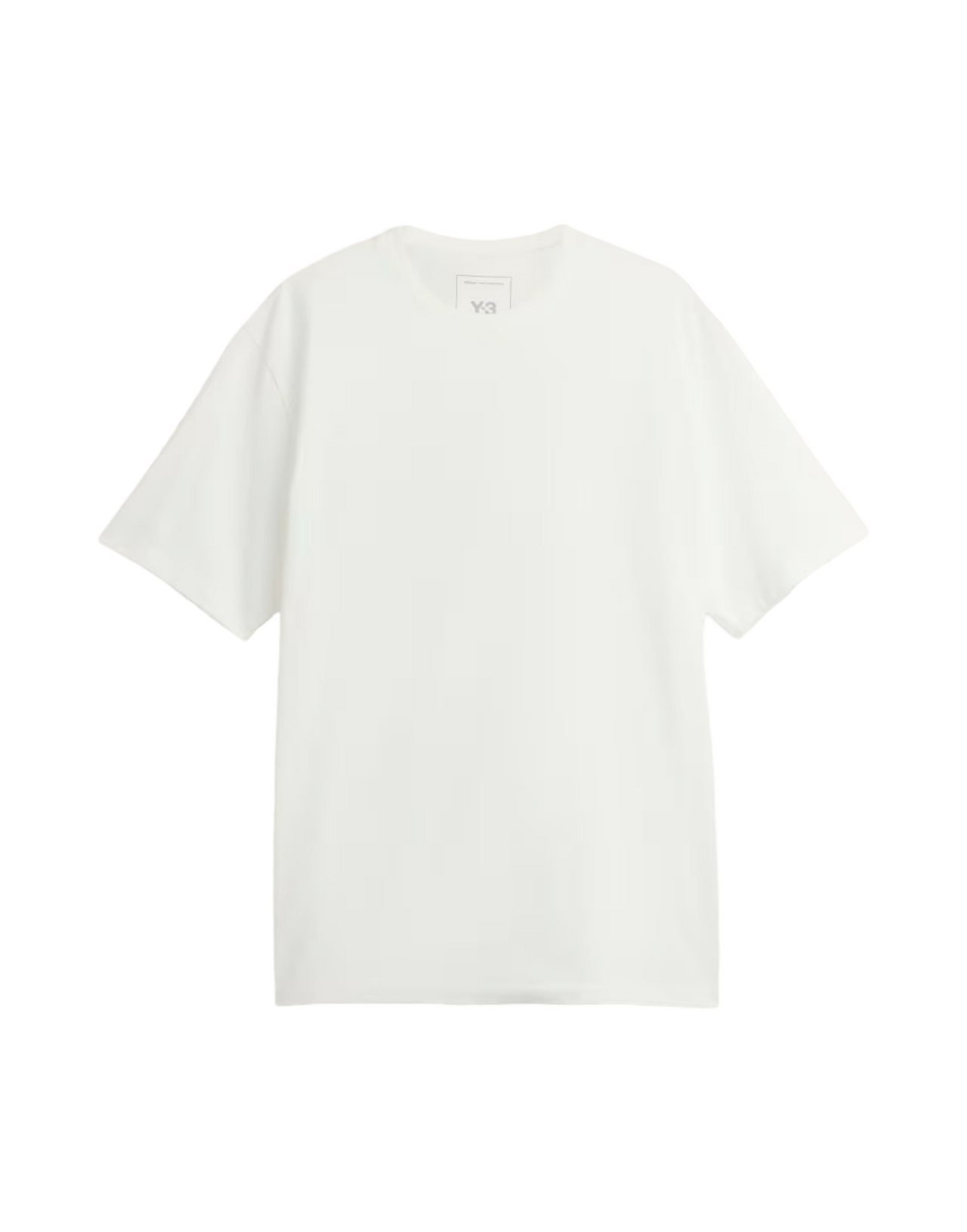 Y-3 T-SHIRT MC STAMPA BIANCA
