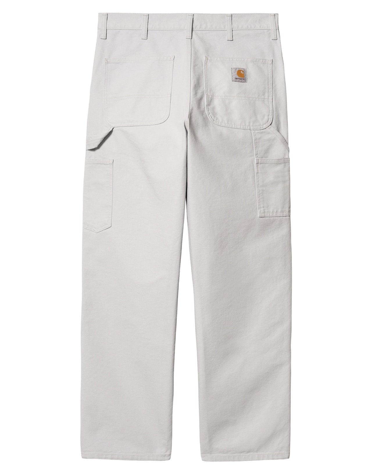 CARHARTT WIP PANTALONI DOUBLE KNEE COTONE ORGANICO BASALT